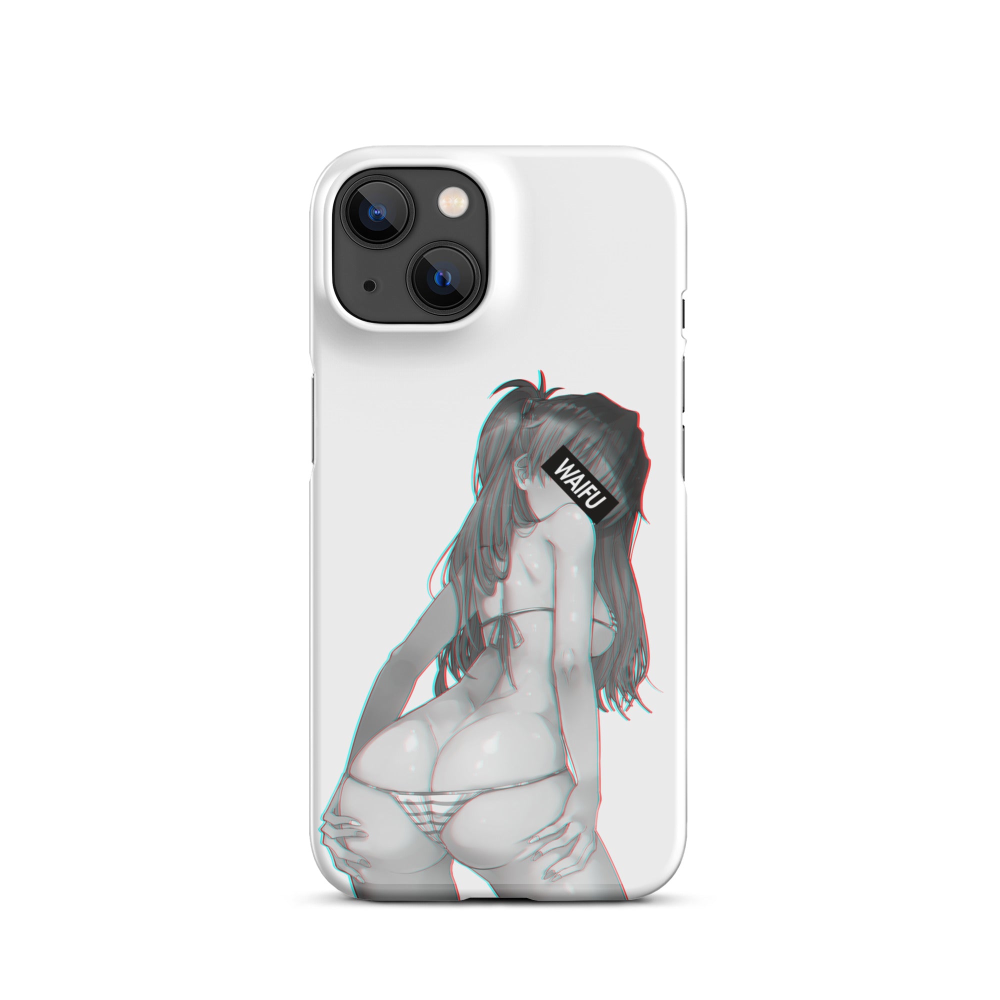 Asuka Waifu Material #002 iPhone Premium Case