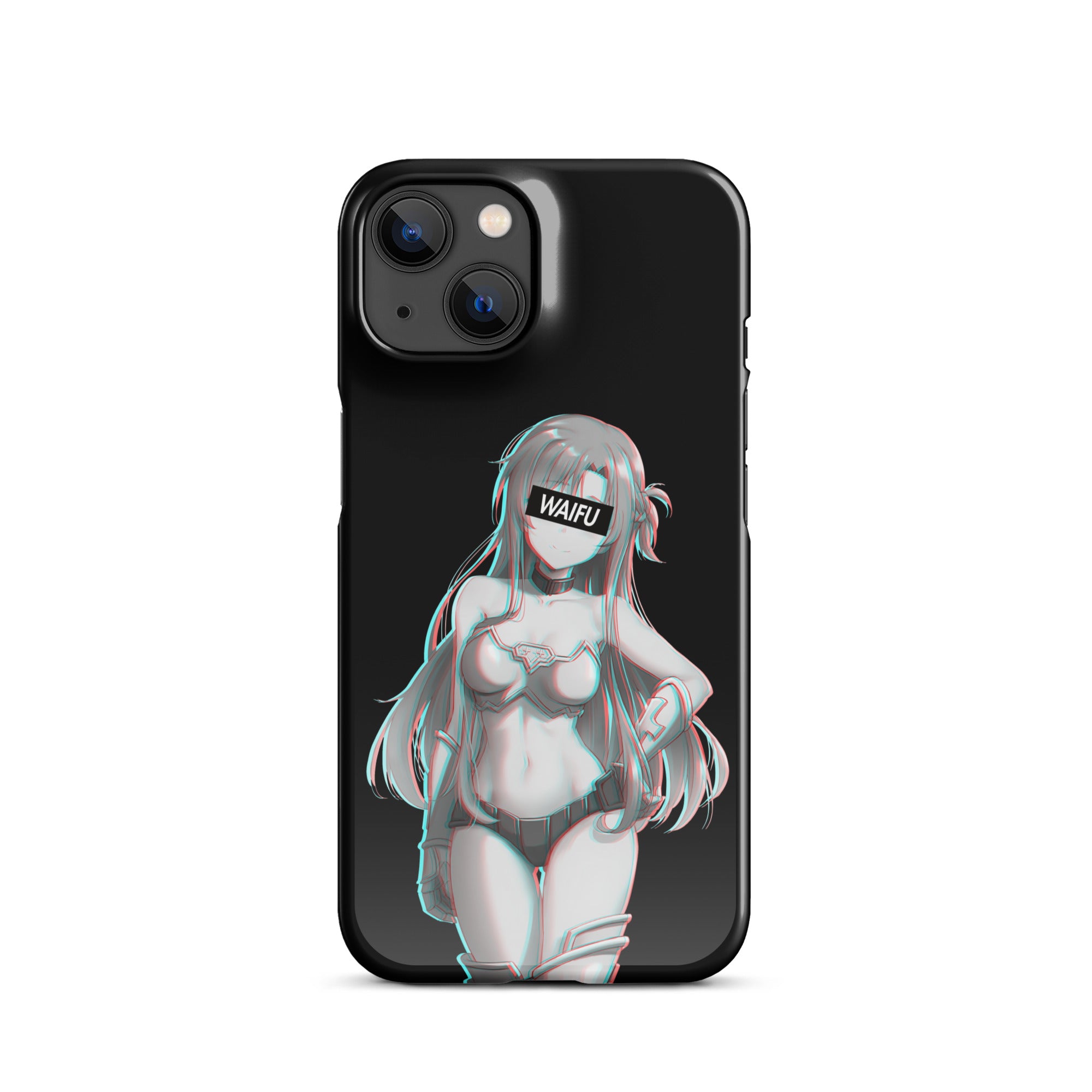 Asuna Waifu Material - Black Edition #001 iPhone Premium Case