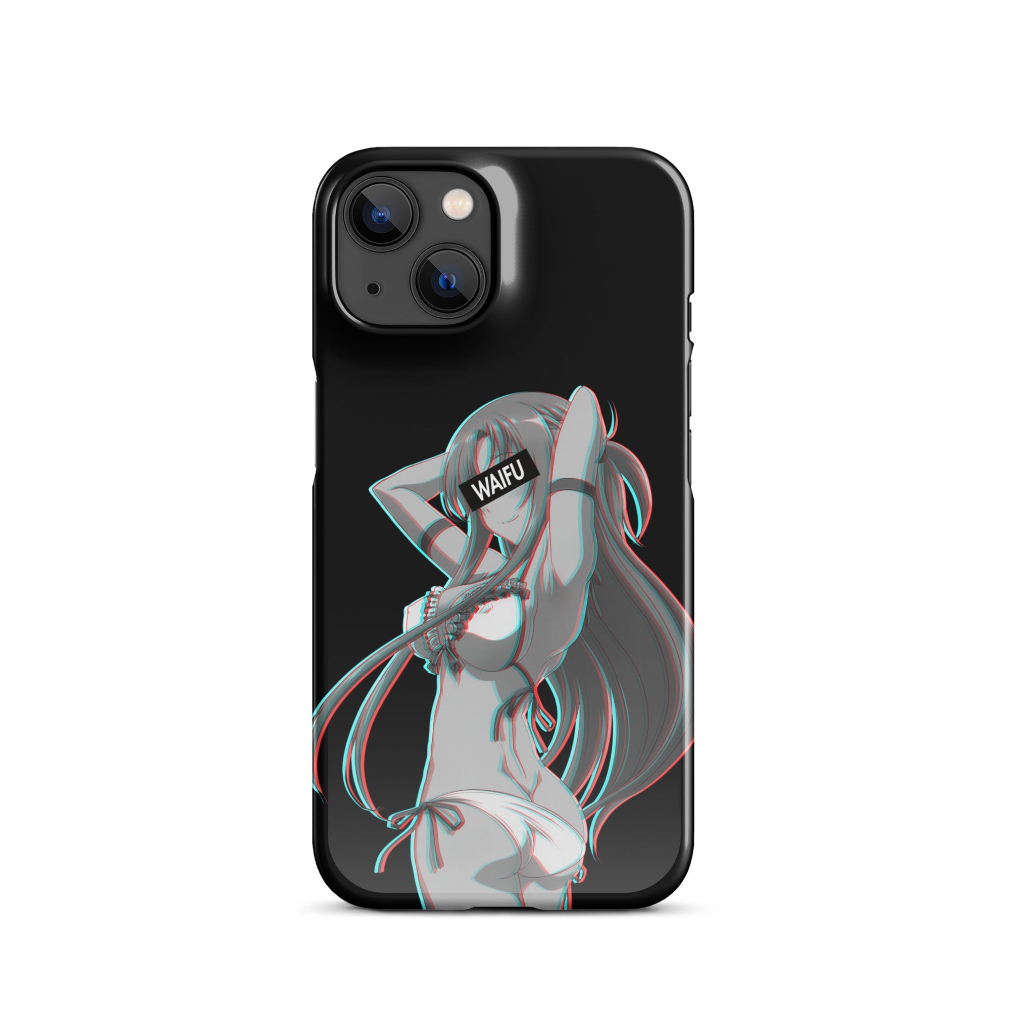 Asuna Waifu Material - Black Edition #002 iPhone Premium Case
