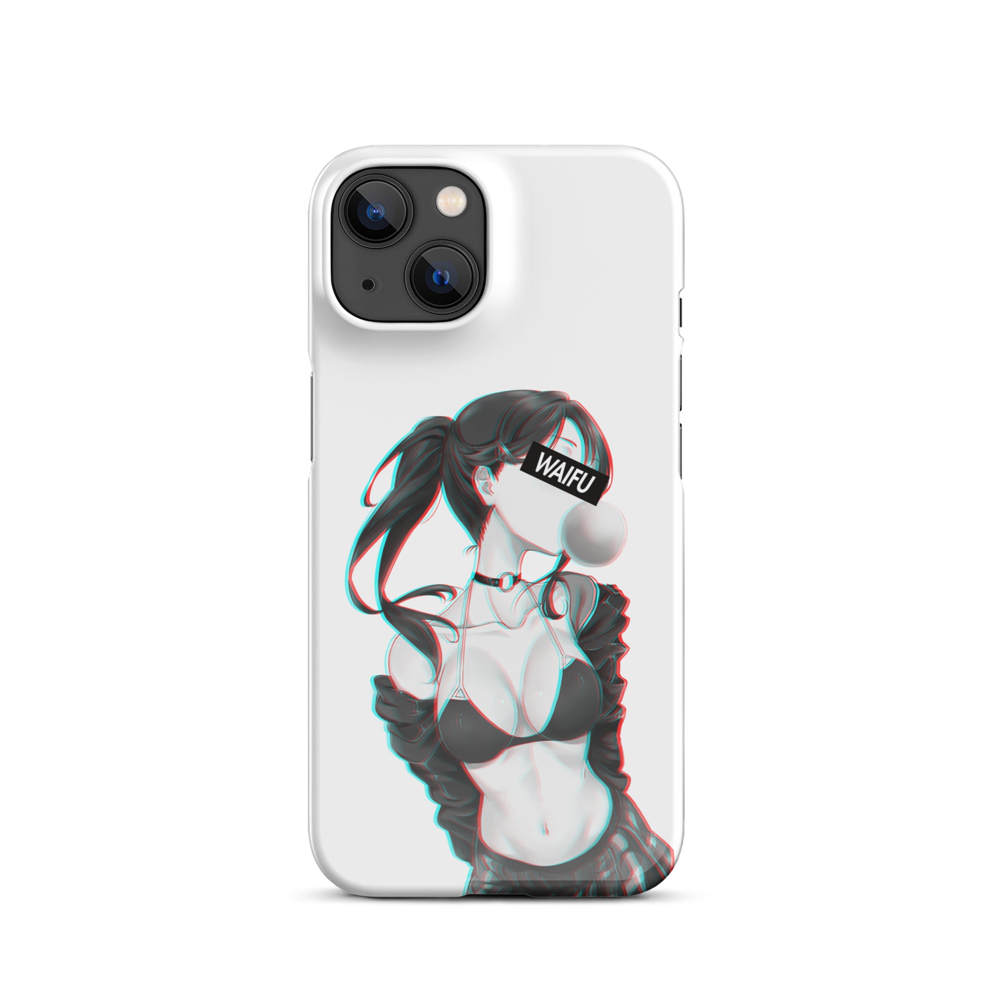Cute Anime Girl Waifu Material #001 iPhone Premium Case