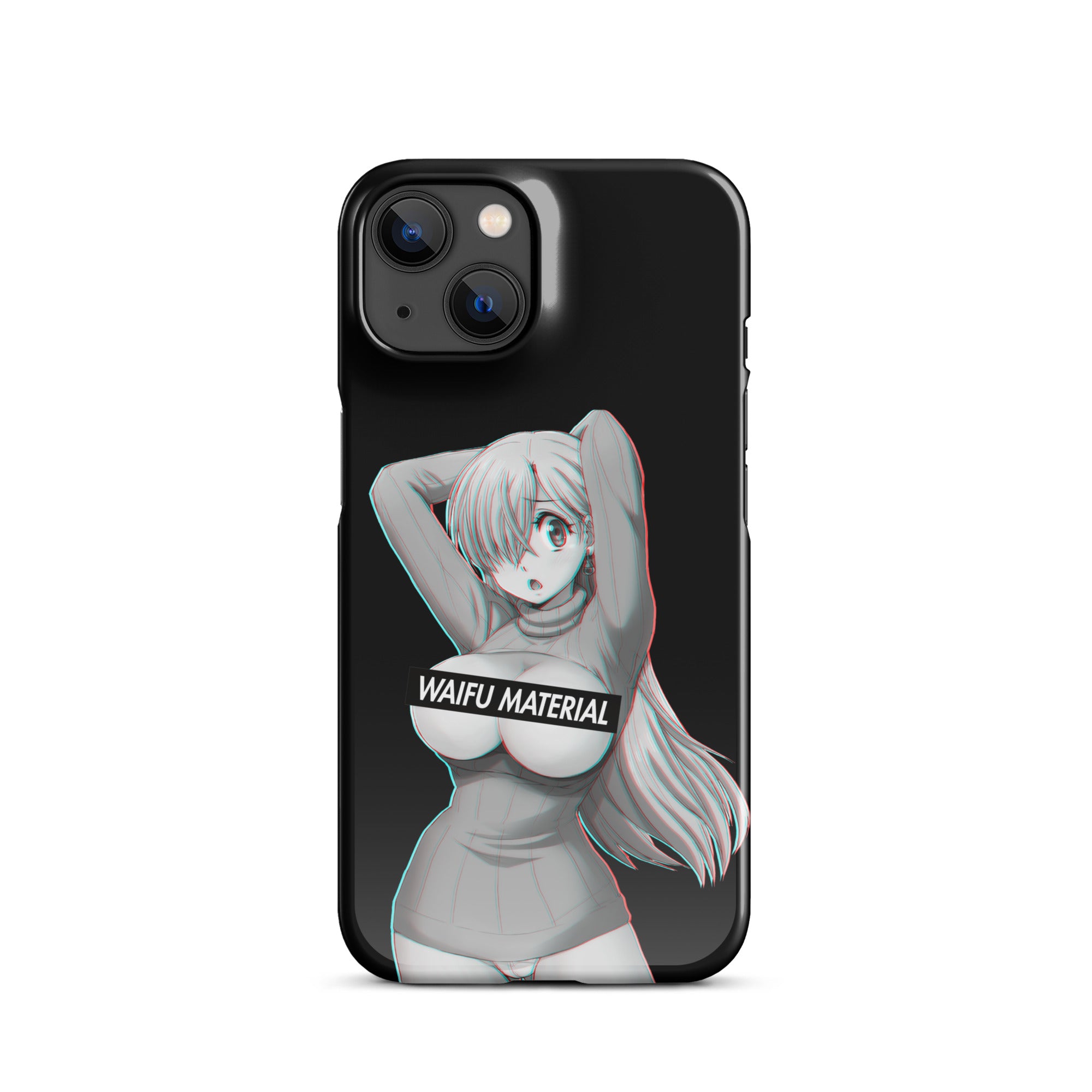Elizabeth Waifu Material - Black Edition #001 iPhone Premium Case