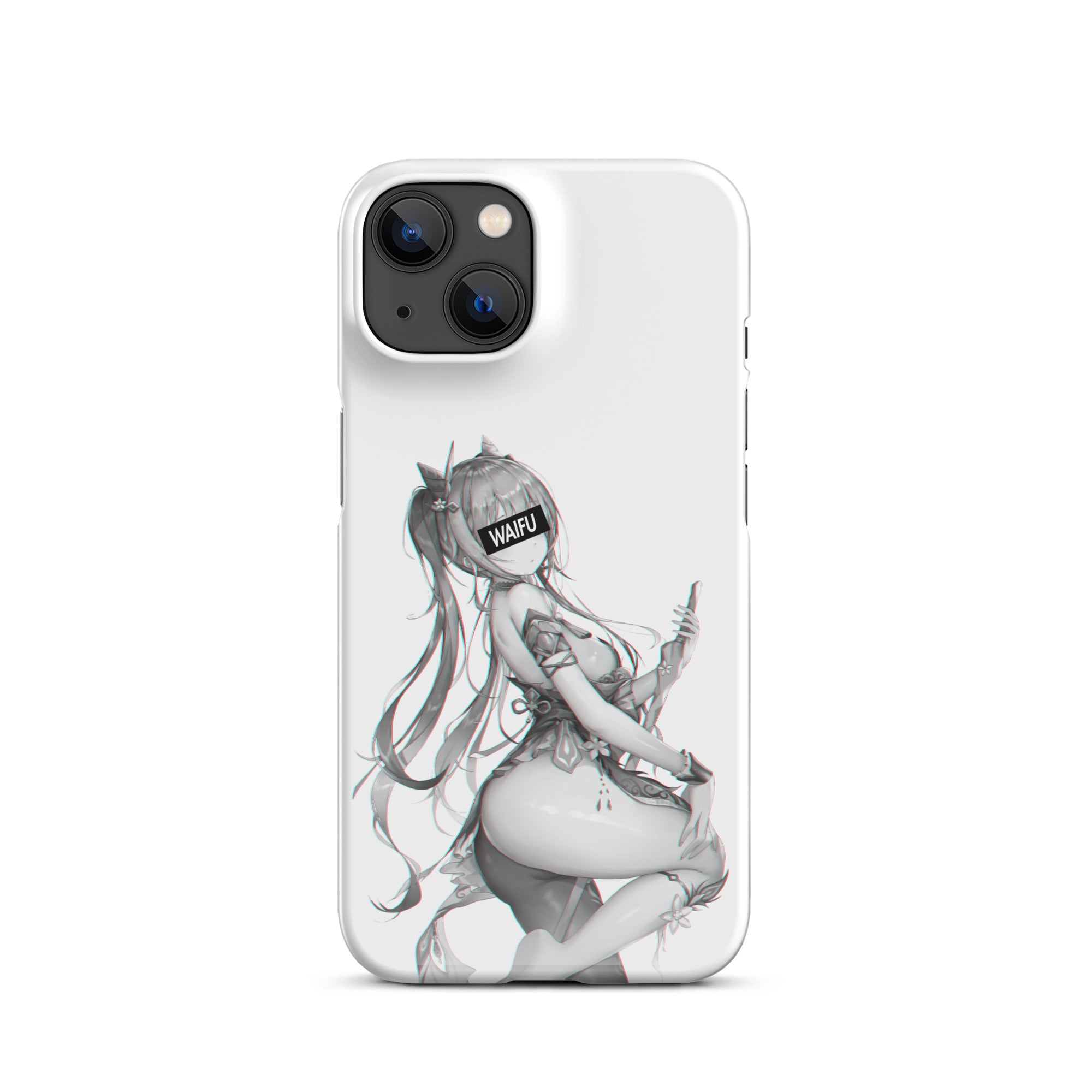 Keqing Waifu Material #003 iPhone Premium Case