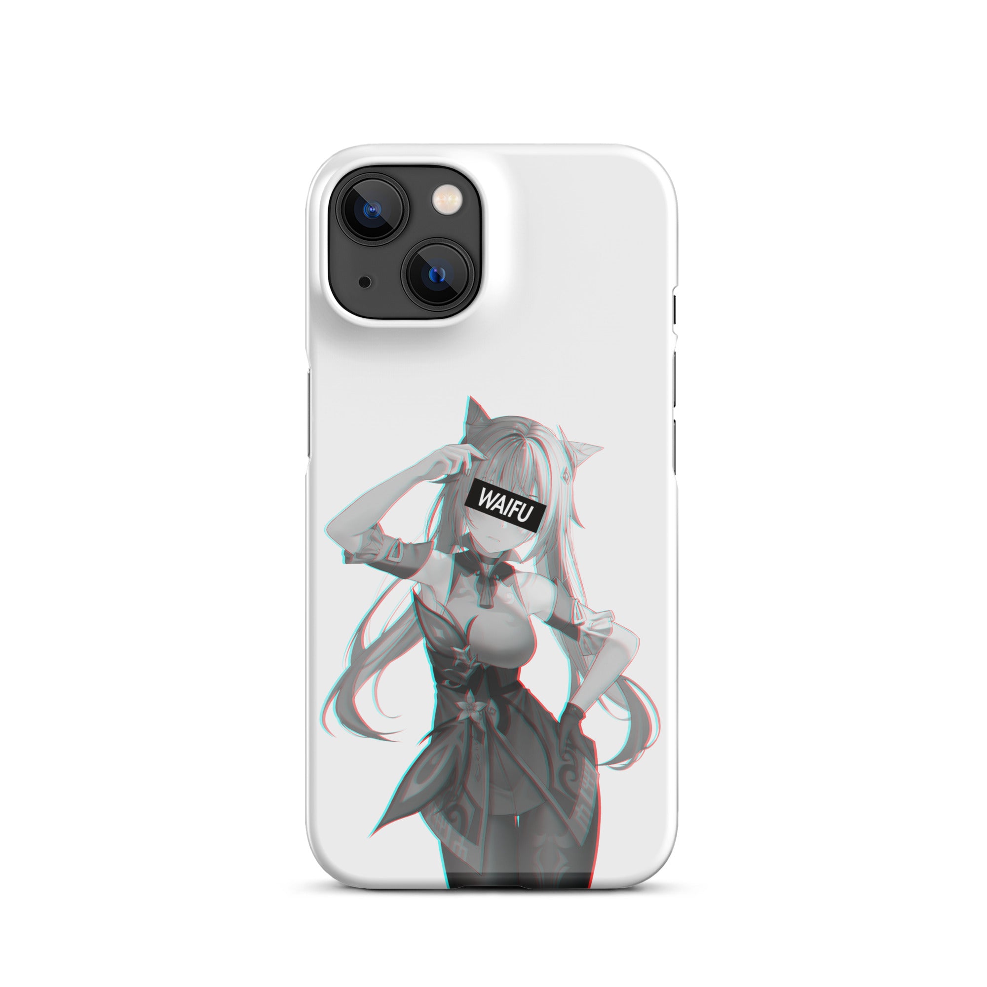 Keqing Waifu Material #004 iPhone Premium Case