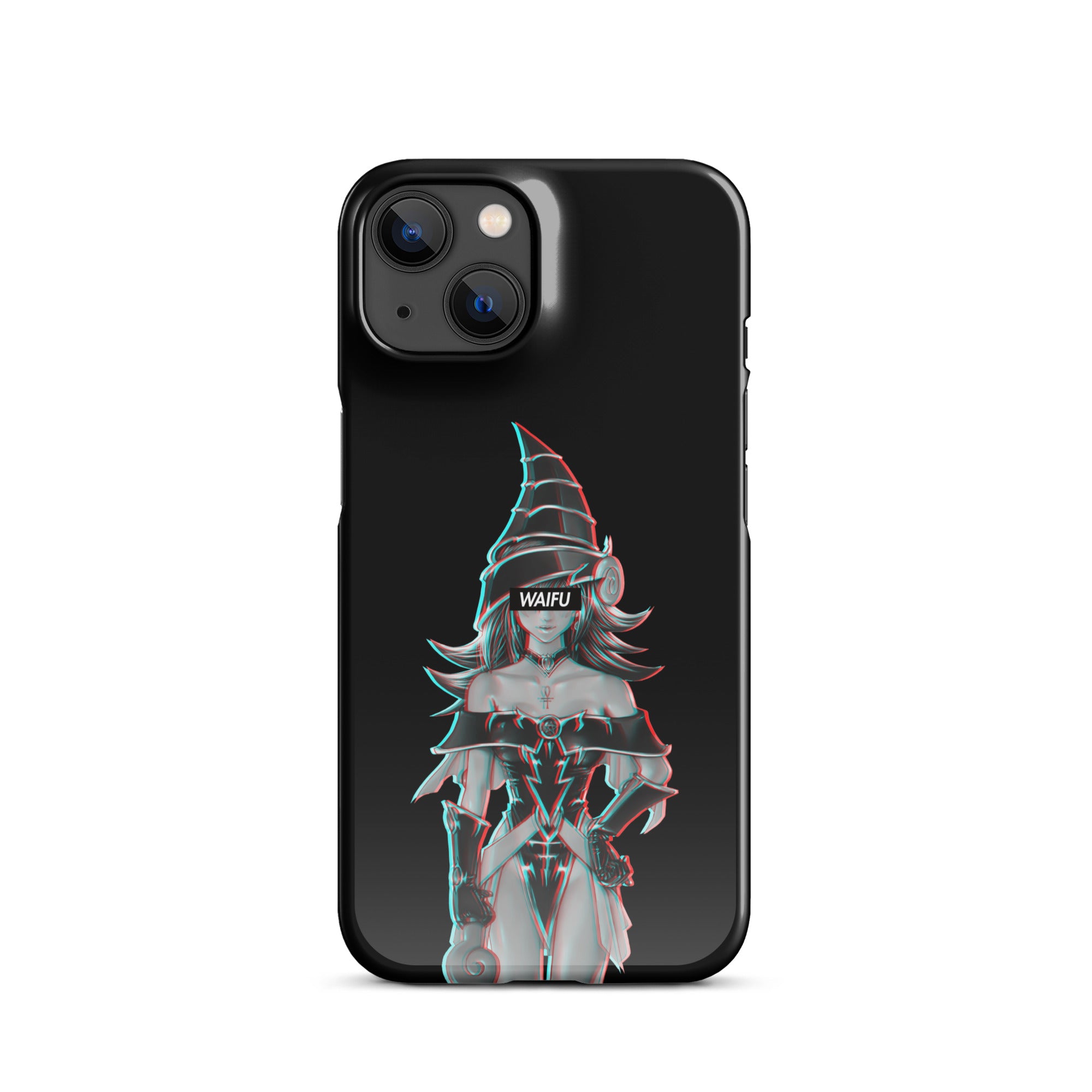 Magical Gal Waifu Material - Black Edition #001 iPhone Premium Case
