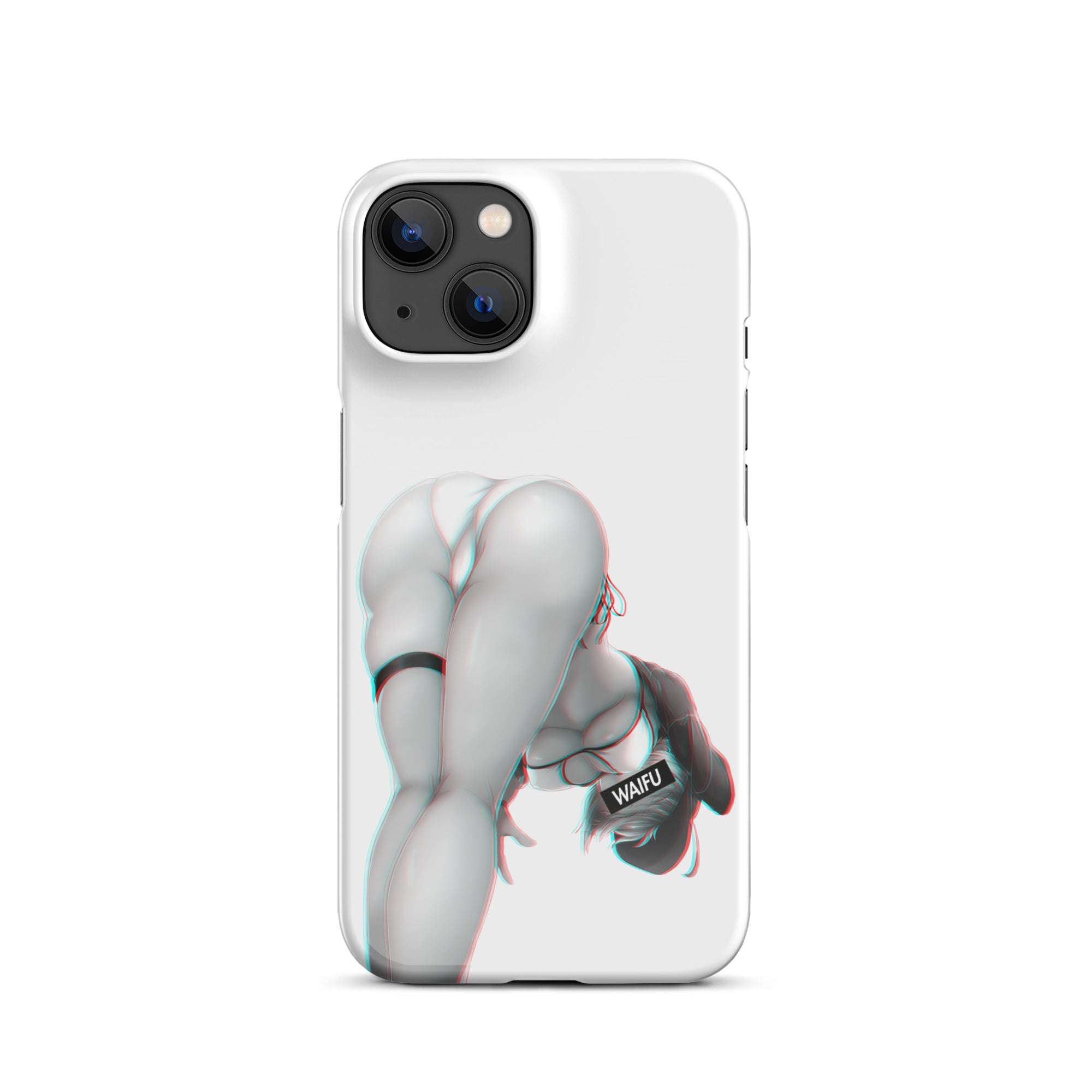 Mysterious Heroine Waifu Material #001 iPhone Premium Case