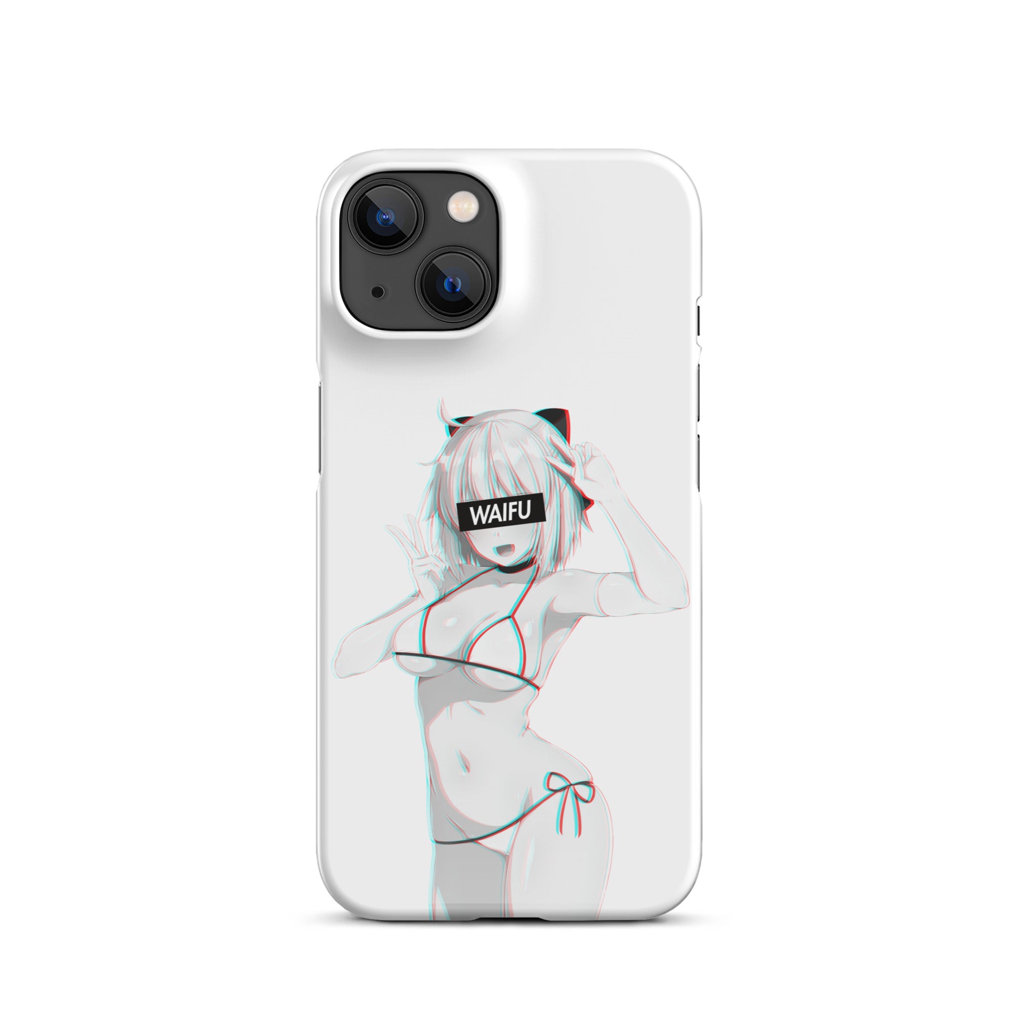 Okita Waifu Material #001 iPhone Premium Case