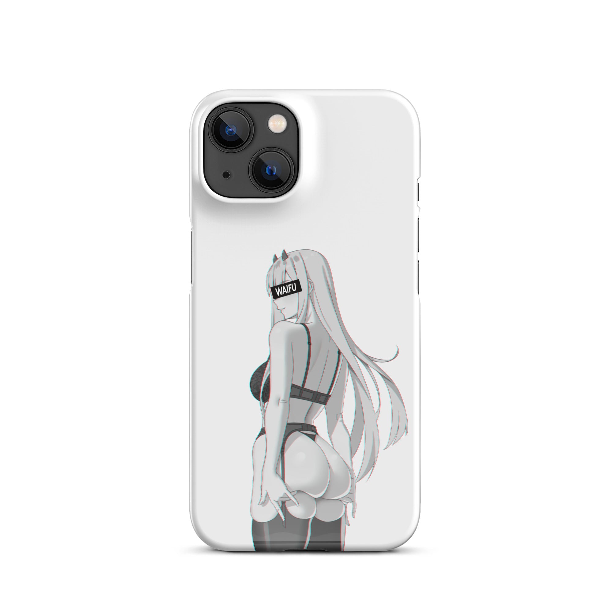 Zero Two Waifu Material #001 iPhone Premium Case