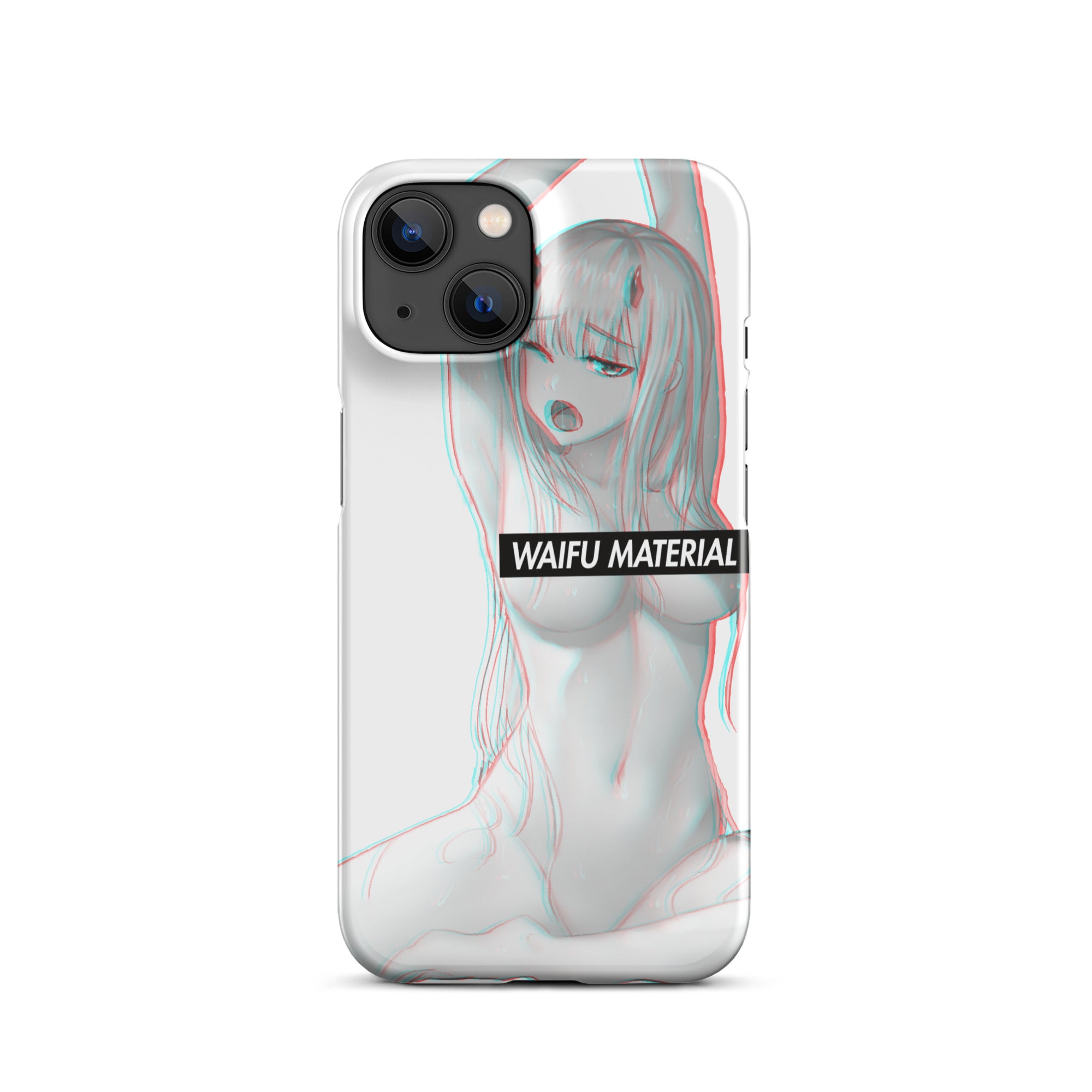 Zero Two Waifu Material #003 iPhone Premium Case