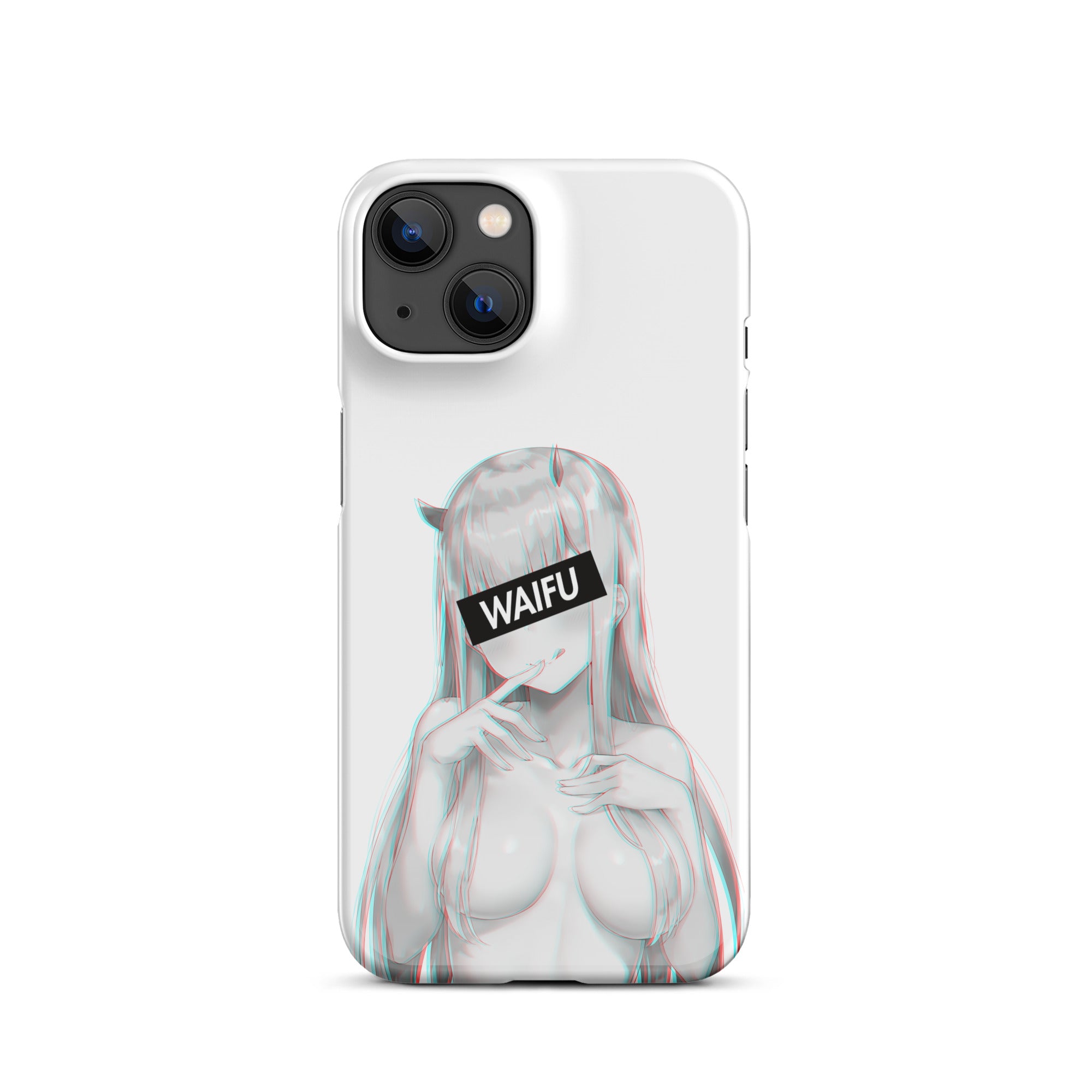 Zero Two Waifu Material #007 iPhone Premium Case