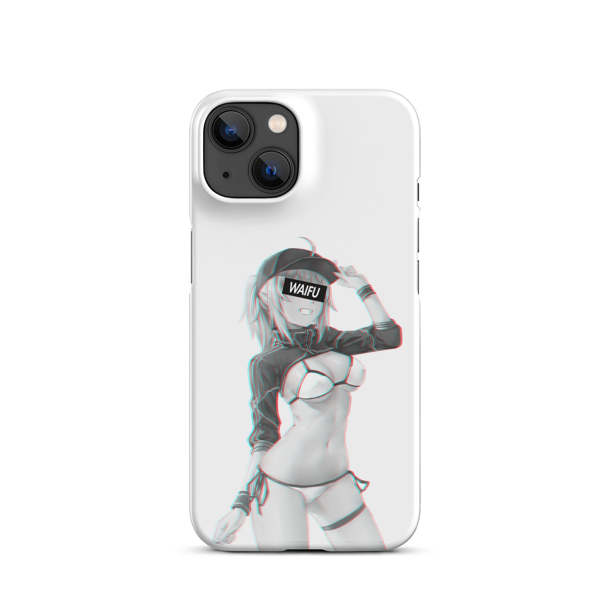 Mysterious Heroine Waifu Material #004 iPhone Premium Case