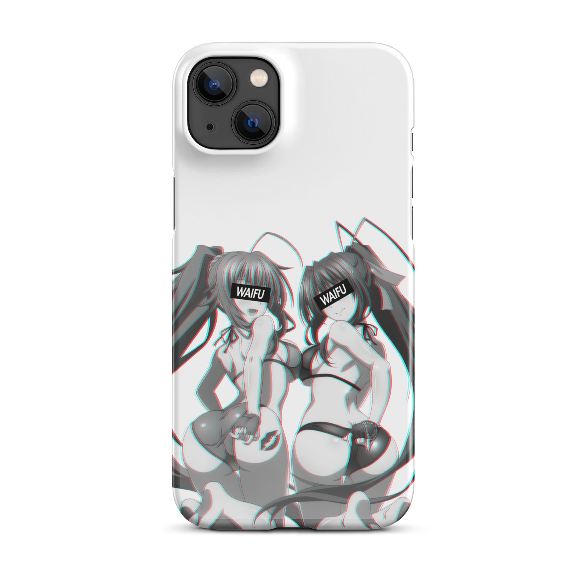 Akeno & Rias Waifu Material #001 iPhone Premium Case