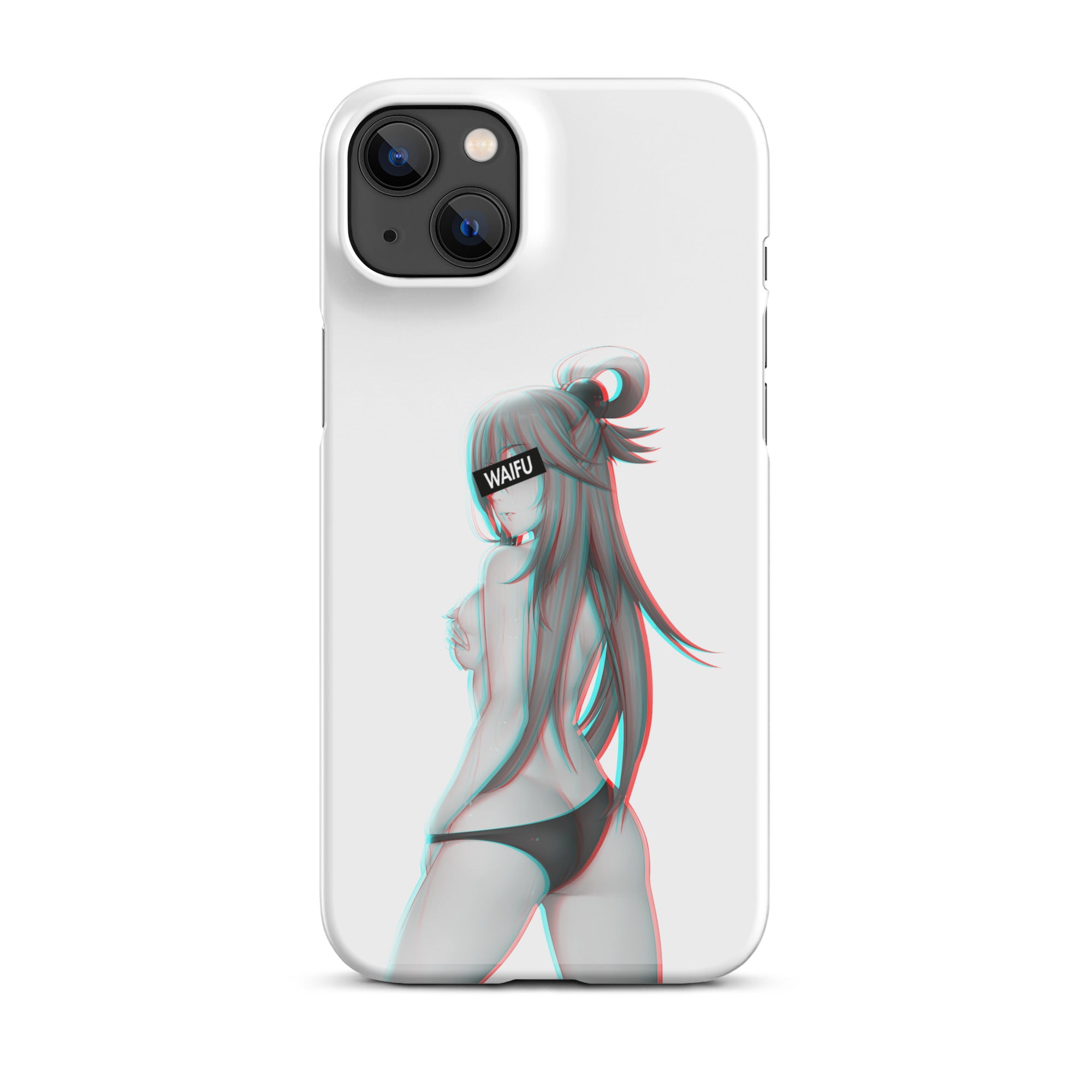 Aqua Waifu Material #001 iPhone Premium Case
