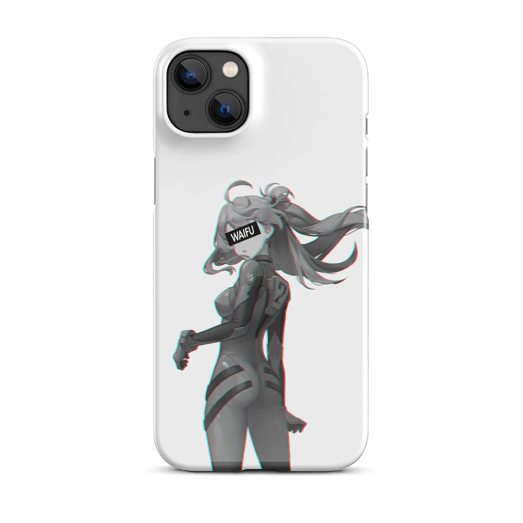 Asuka Waifu Material #001 iPhone Premium Case