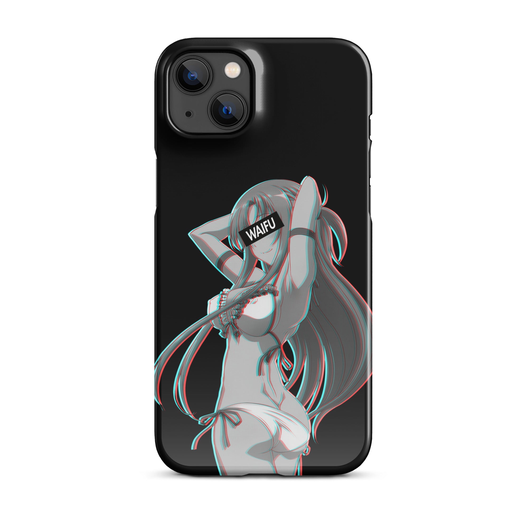 Asuna Waifu Material - Black Edition #002 iPhone Premium Case
