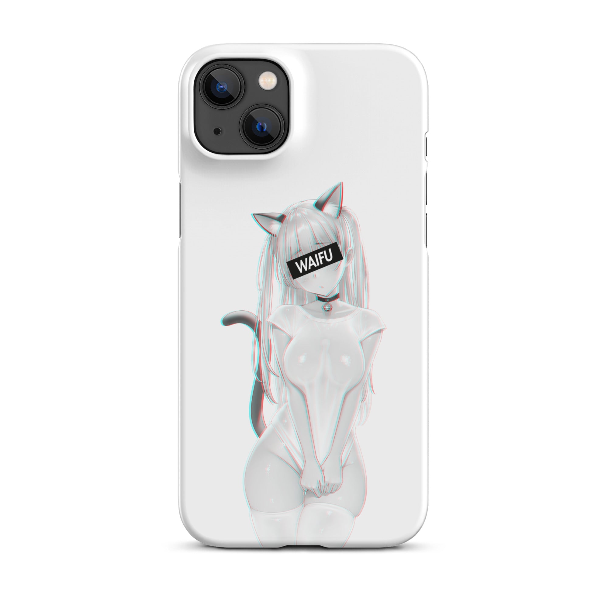 Cute Anime Girl Waifu Material #002 iPhone Premium Case