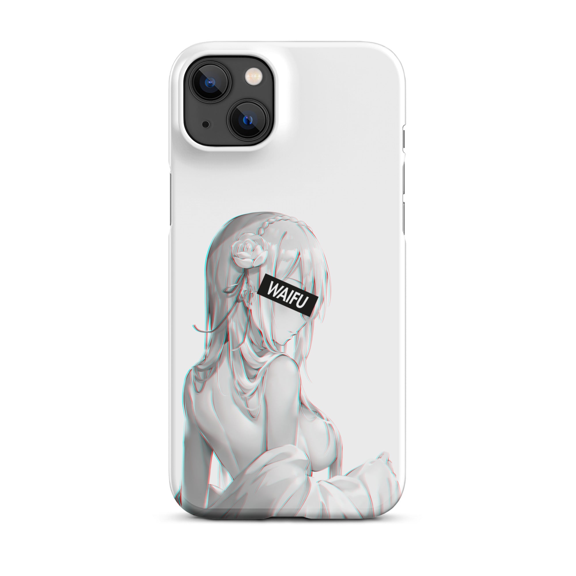 Emilia Waifu Material #001 iPhone Premium Case