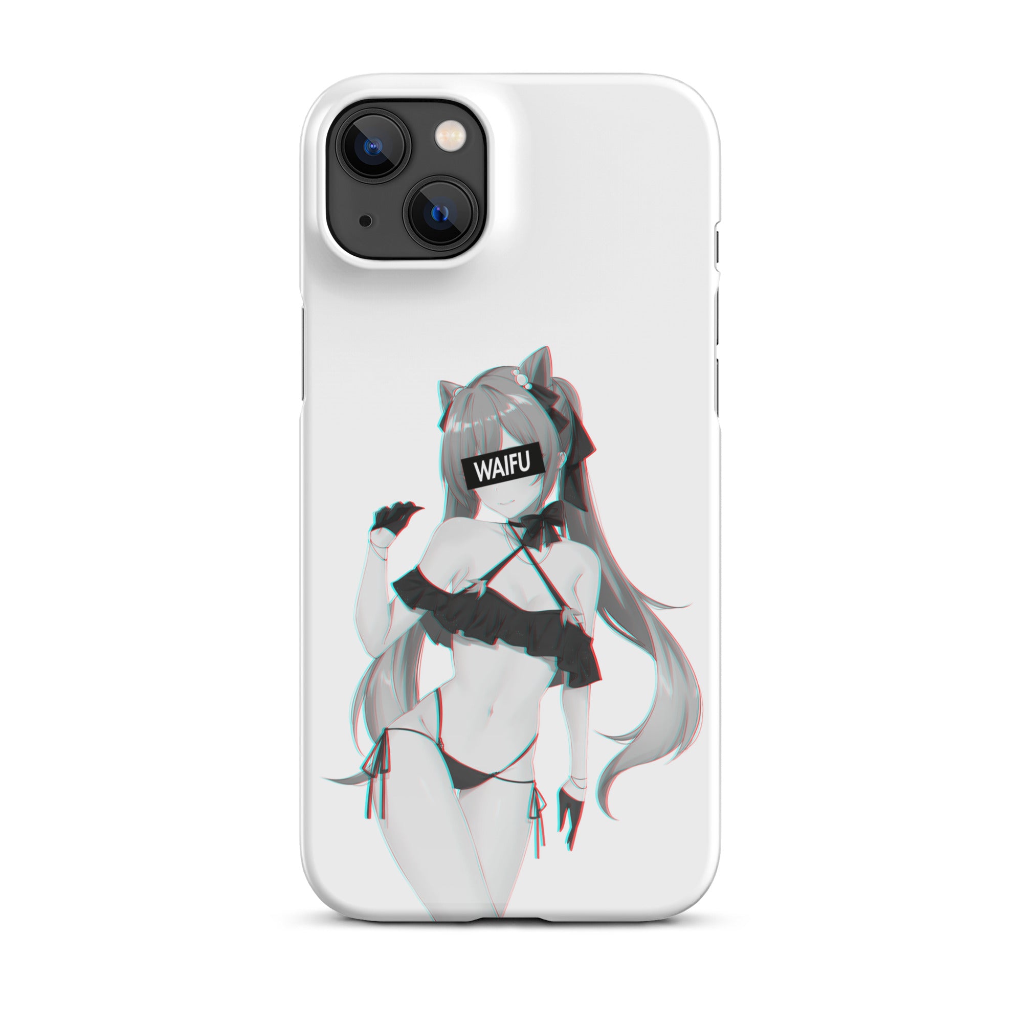 Keqing Waifu Material #002 iPhone Premium Case
