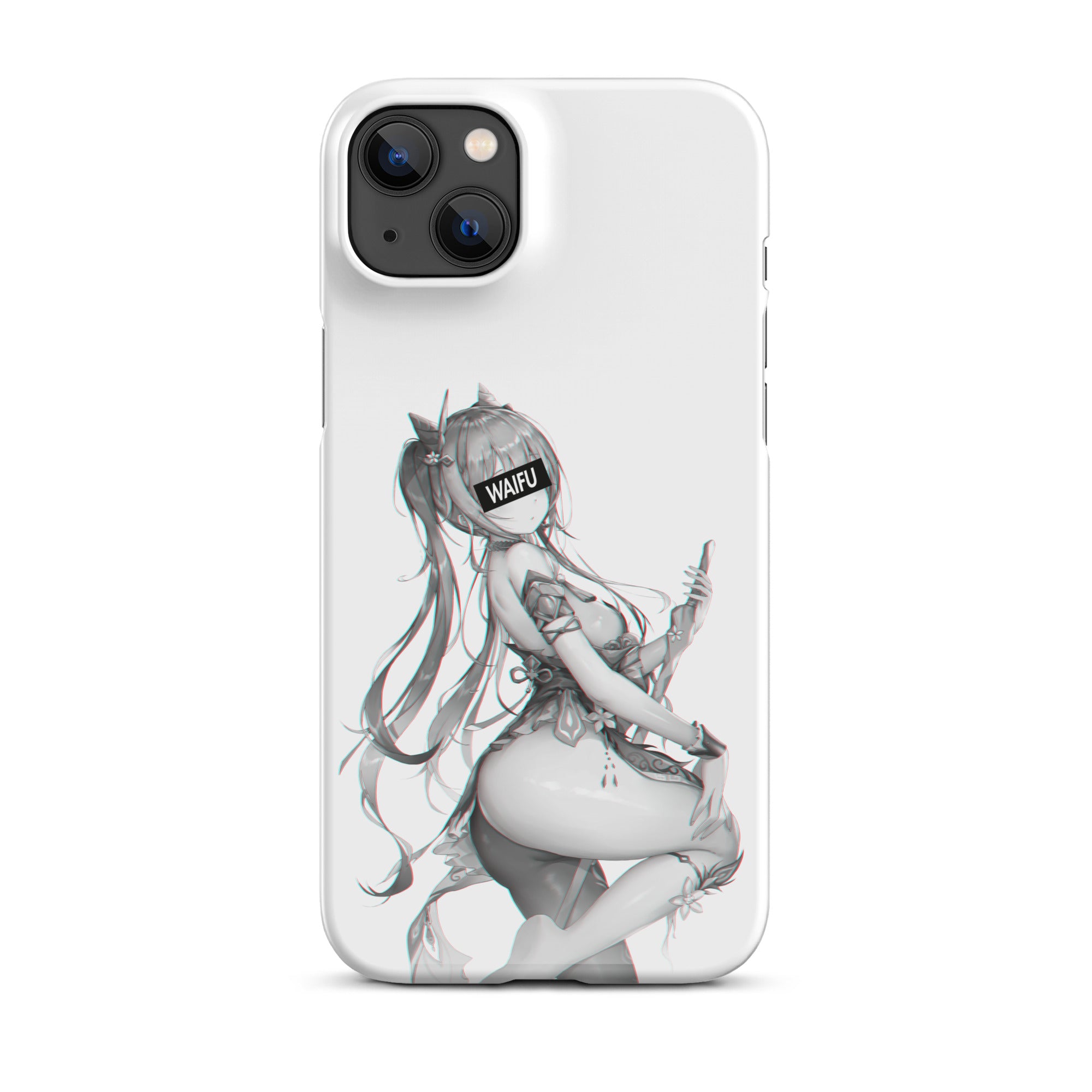 Keqing Waifu Material #003 iPhone Premium Case