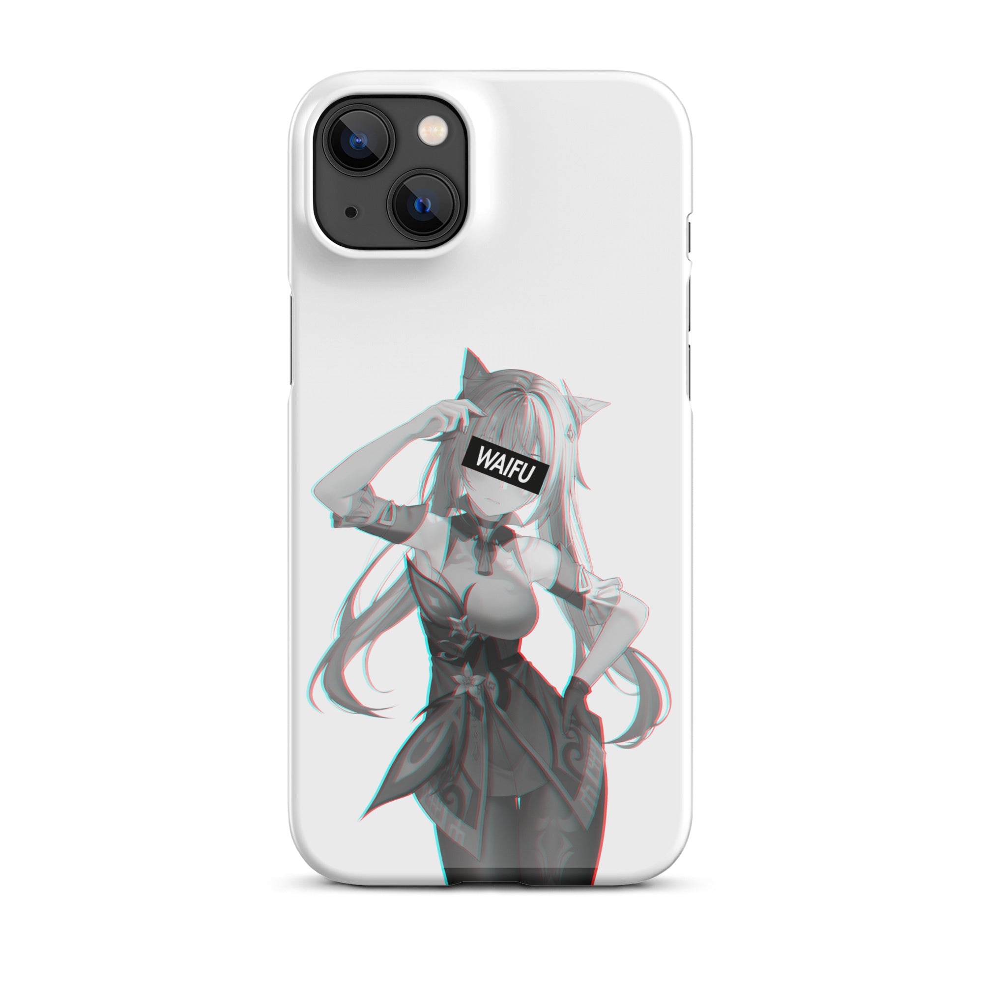Keqing Waifu Material #004 iPhone Premium Case