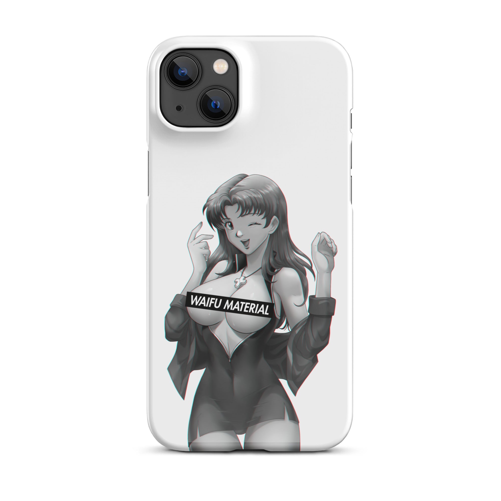 Misato Waifu Material #002 iPhone Premium Case