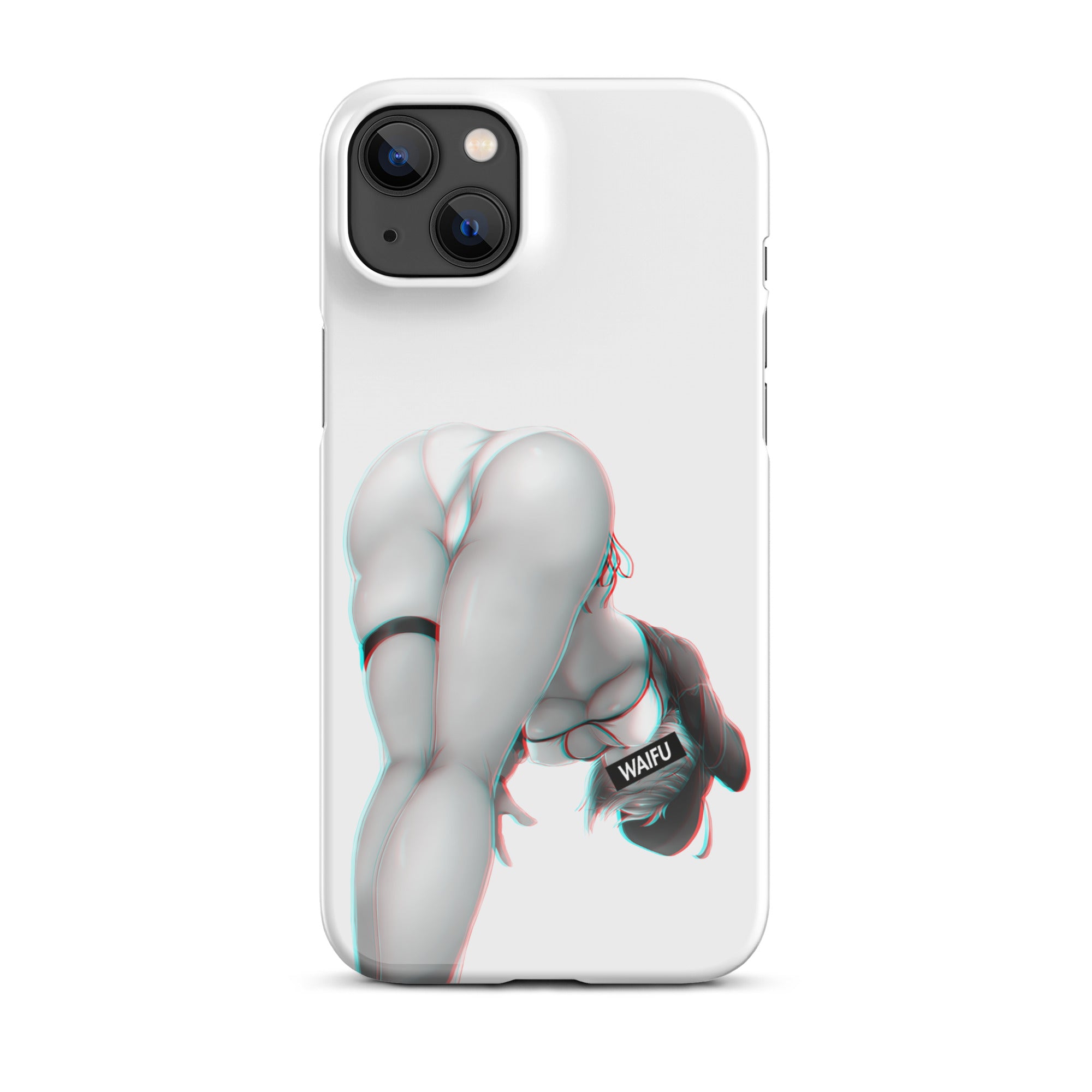 Mysterious Heroine Waifu Material #001 iPhone Premium Case
