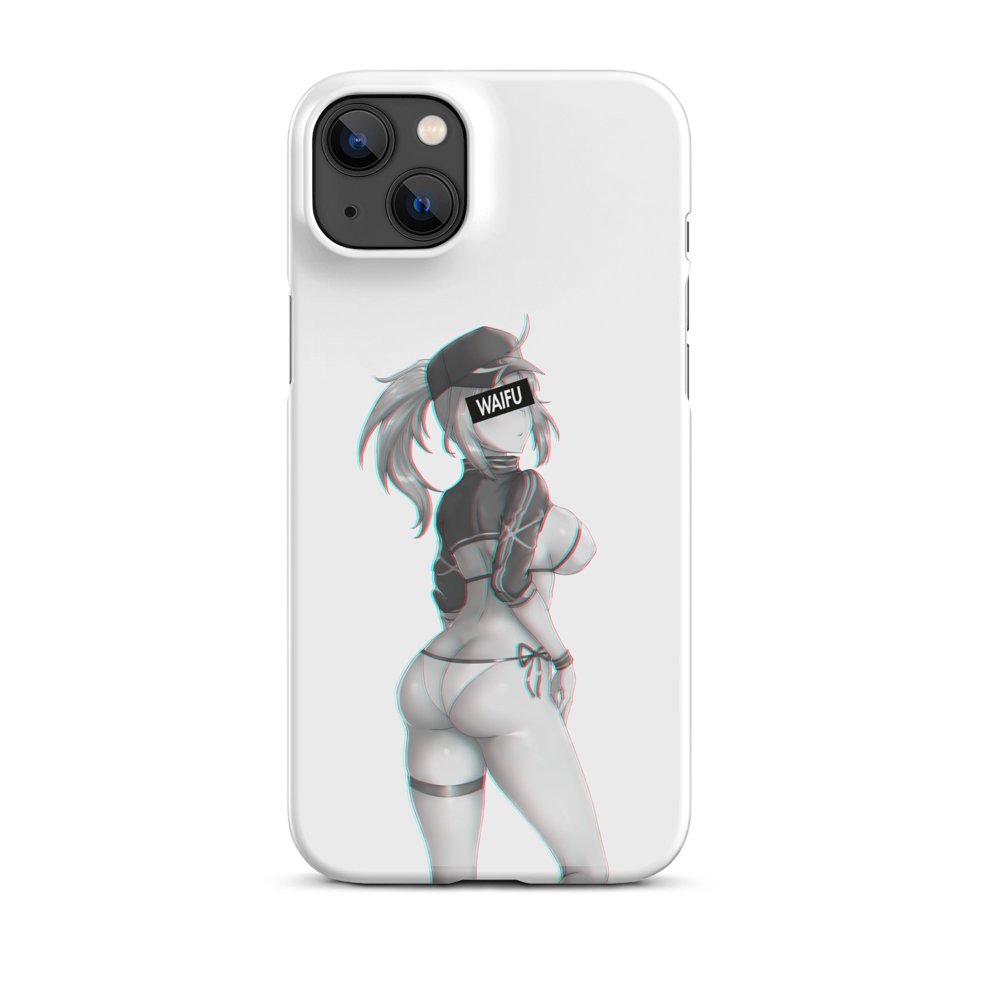 Mysterious Heroine Waifu Material #002 iPhone Premium Case