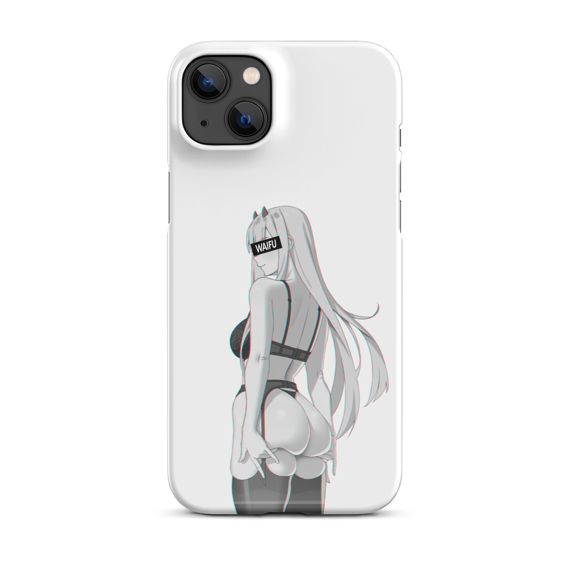 Zero Two Waifu Material #001 iPhone Premium Case