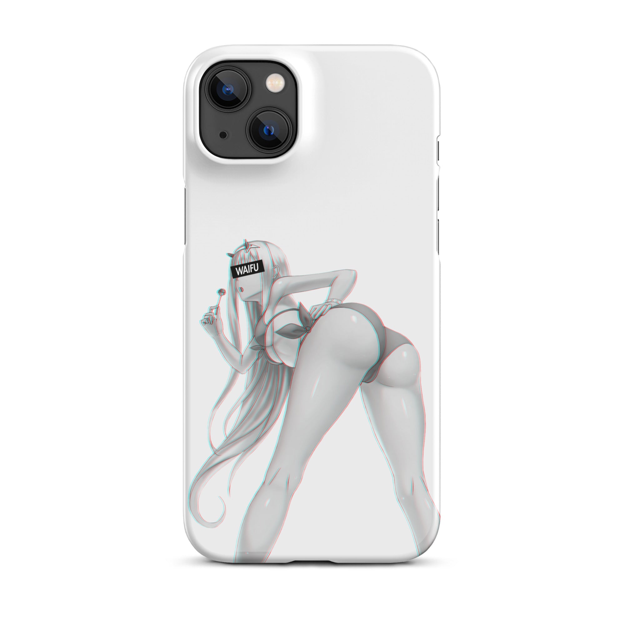 Zero Two Waifu Material #005 iPhone Premium Case