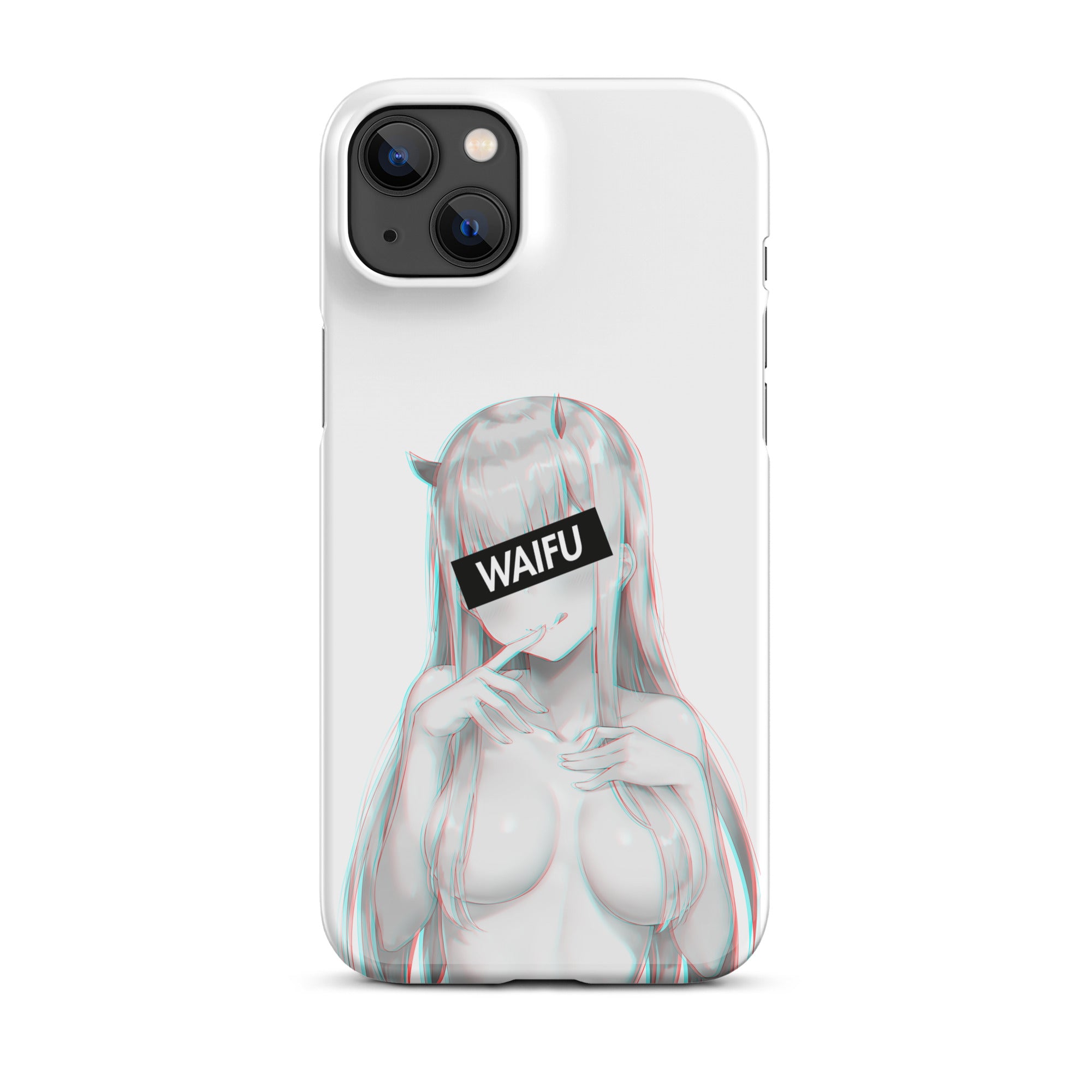 Zero Two Waifu Material #007 iPhone Premium Case