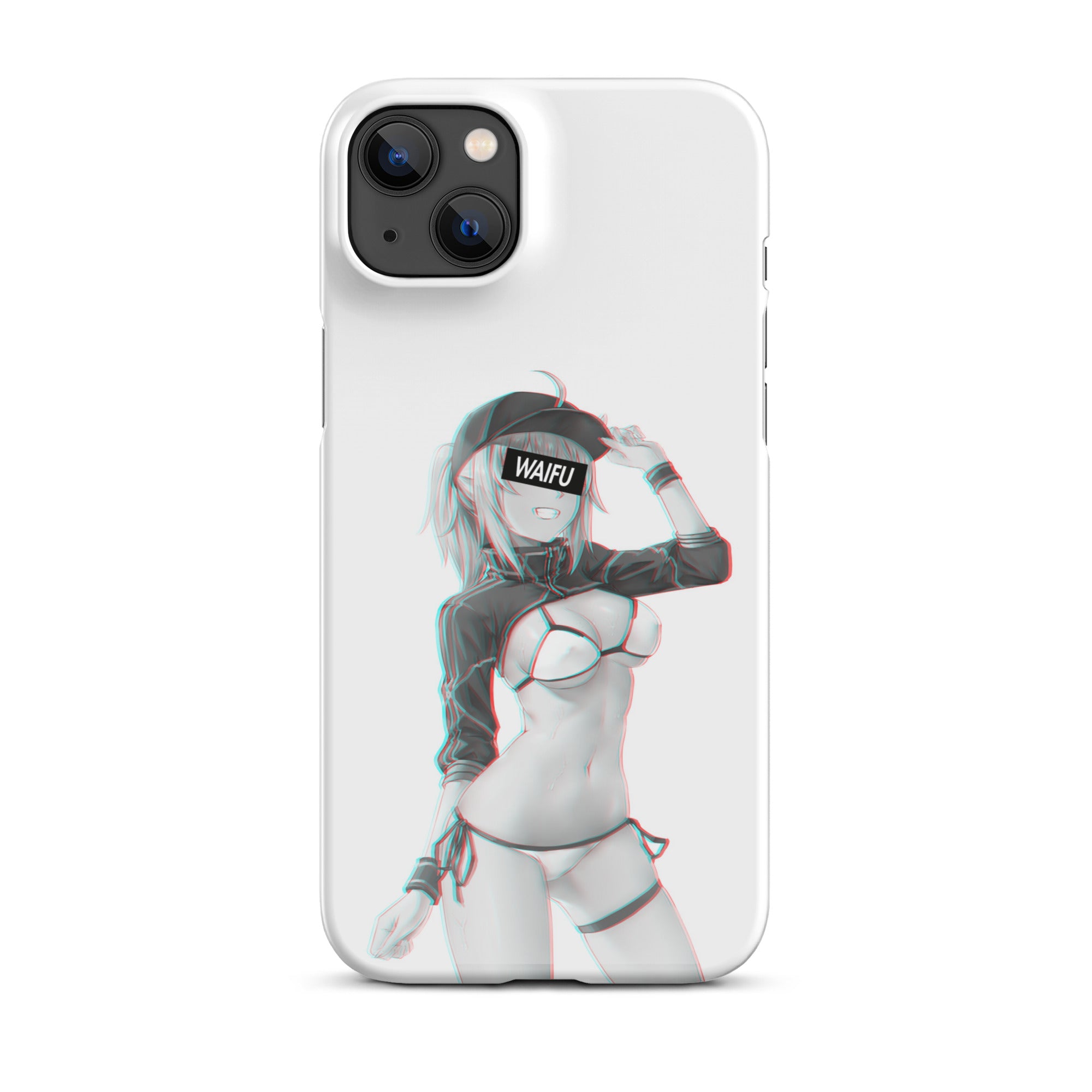 Mysterious Heroine Waifu Material #004 iPhone Premium Case