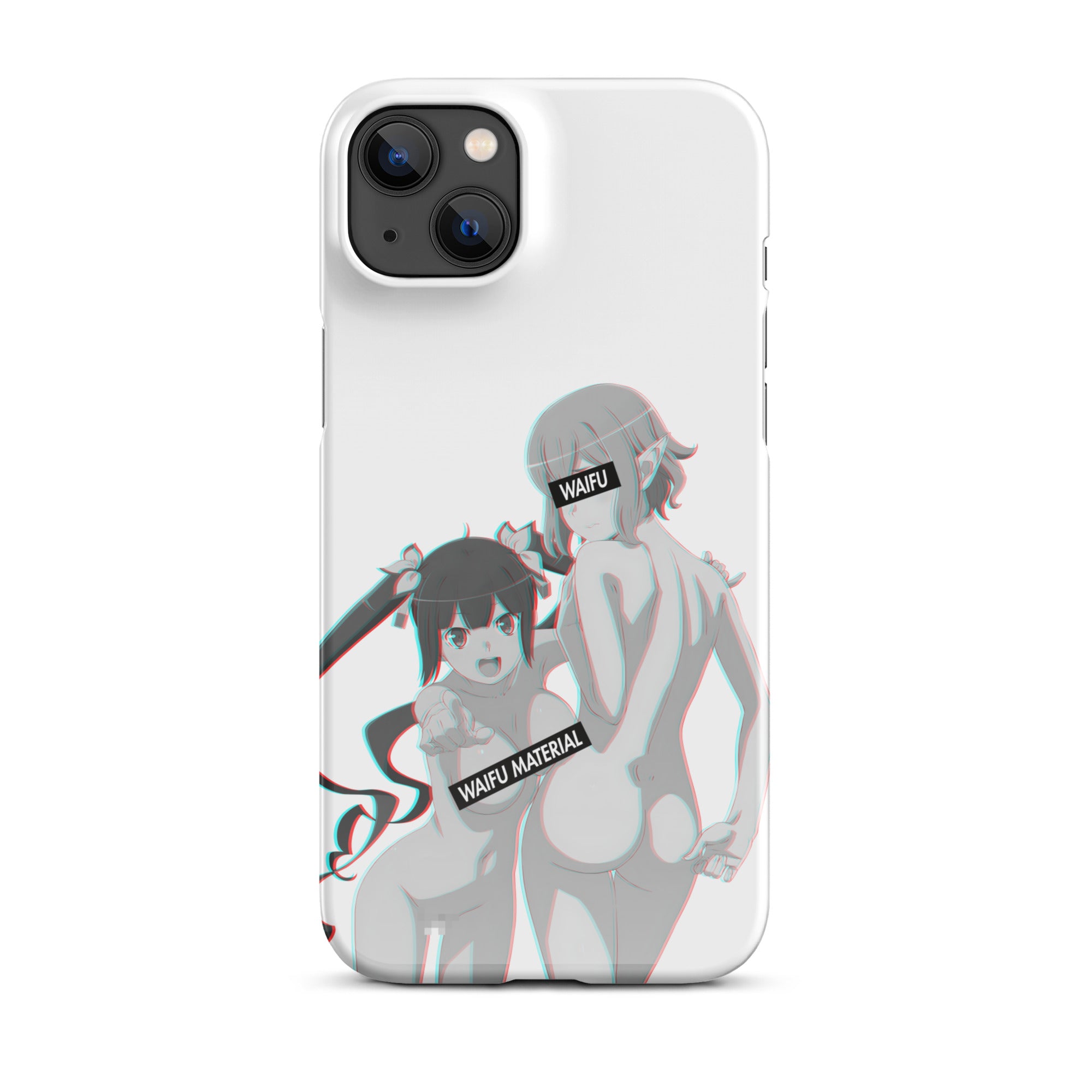 Hestia & Ryuu Waifu Material #001 iPhone Premium Case