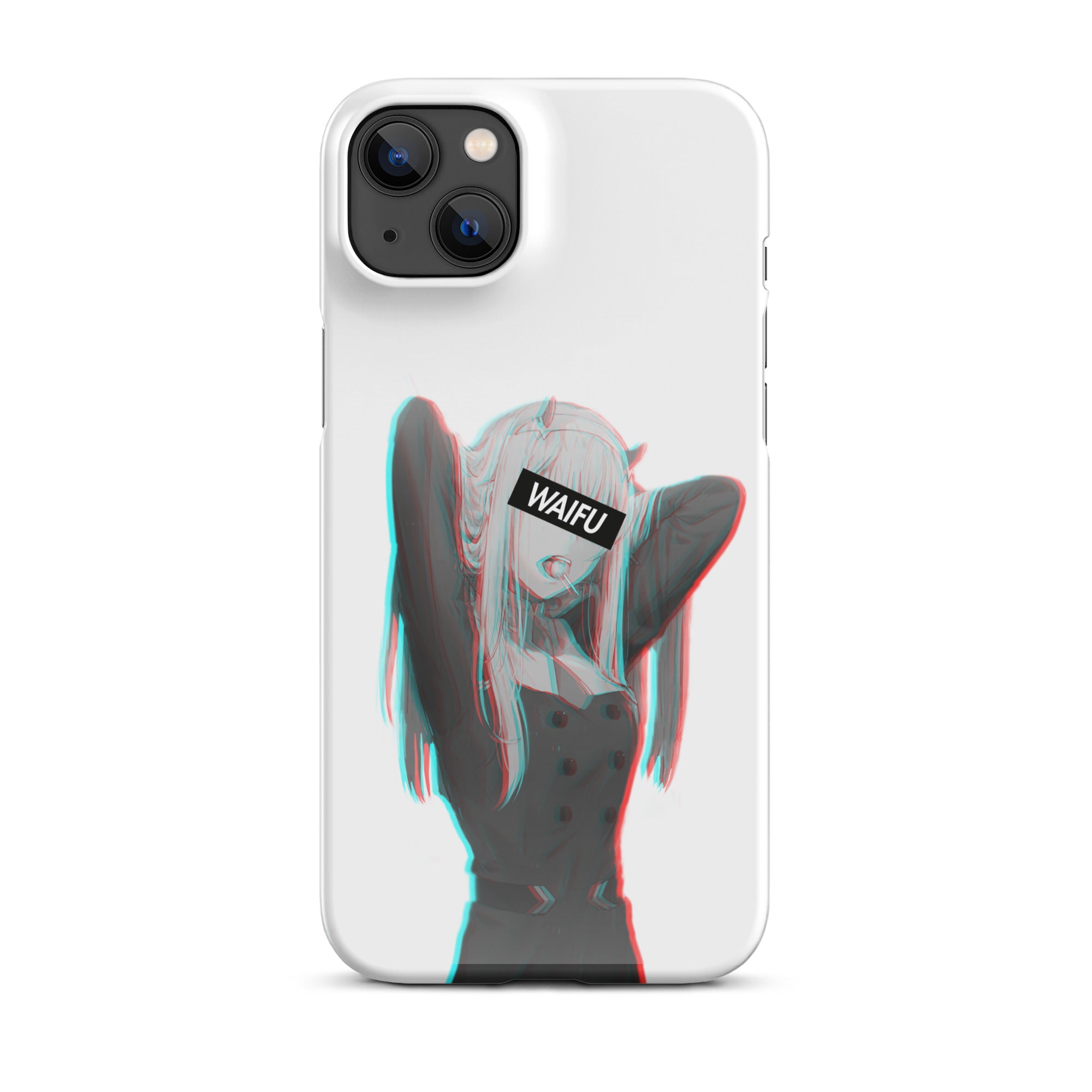 Zero Two Waifu Material #010 iPhone Premium Case