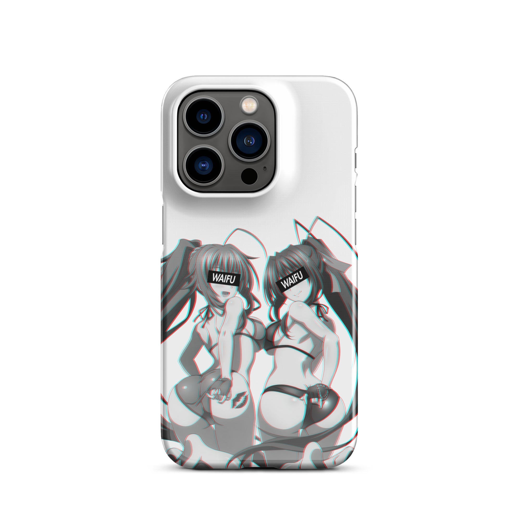 Akeno & Rias Waifu Material #001 iPhone Premium Case