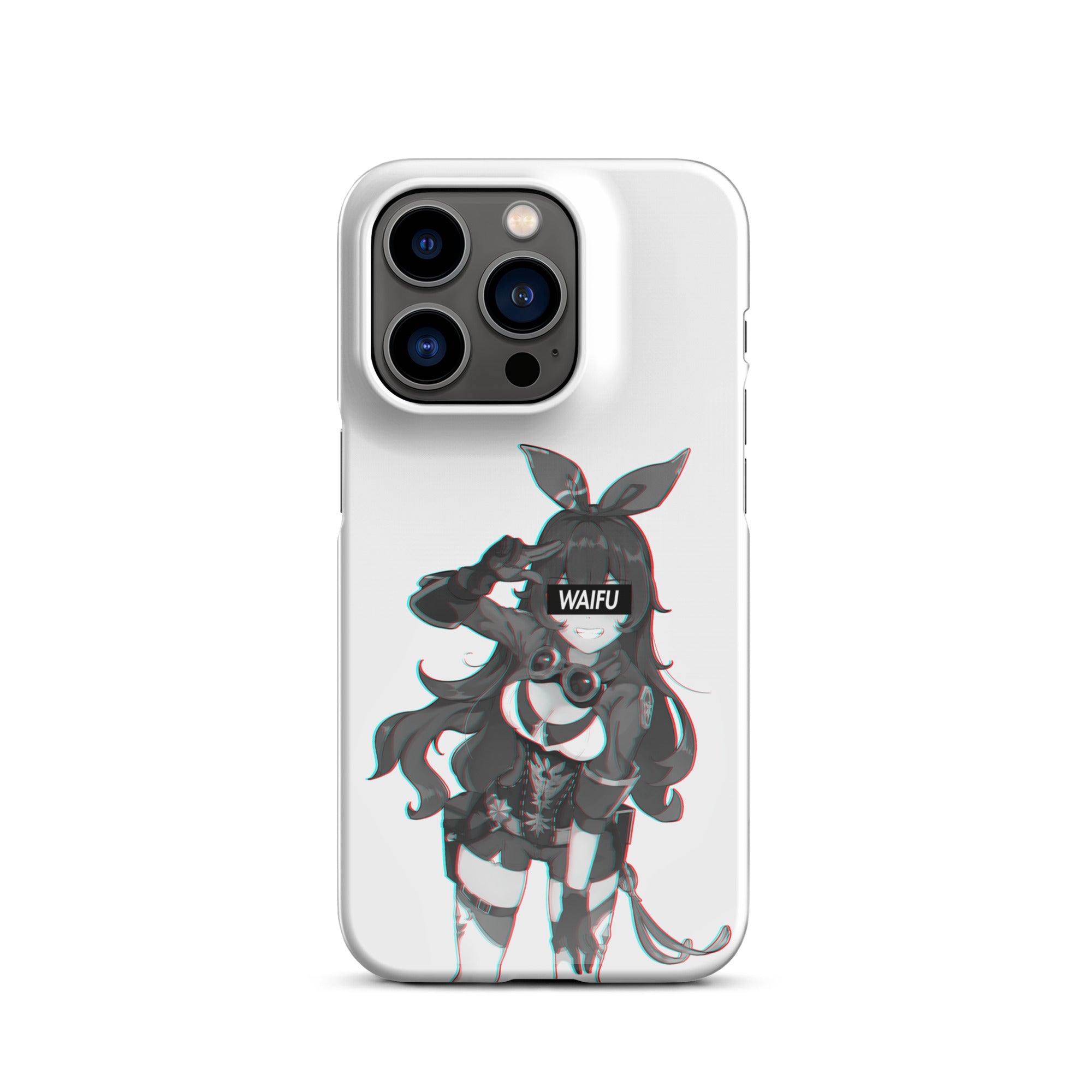 Amber Waifu Material #001 iPhone Premium Case