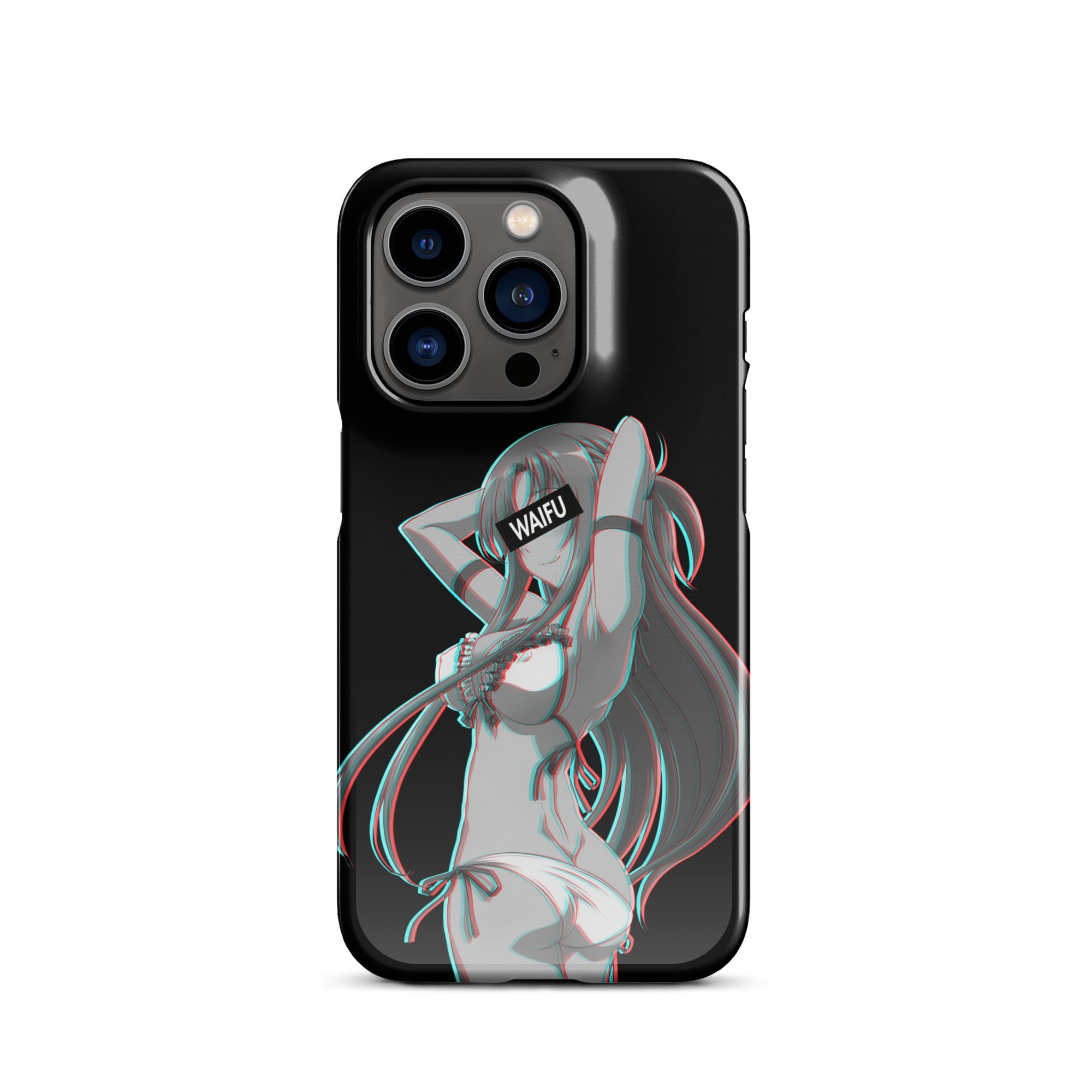 Asuna Waifu Material - Black Edition #002 iPhone Premium Case