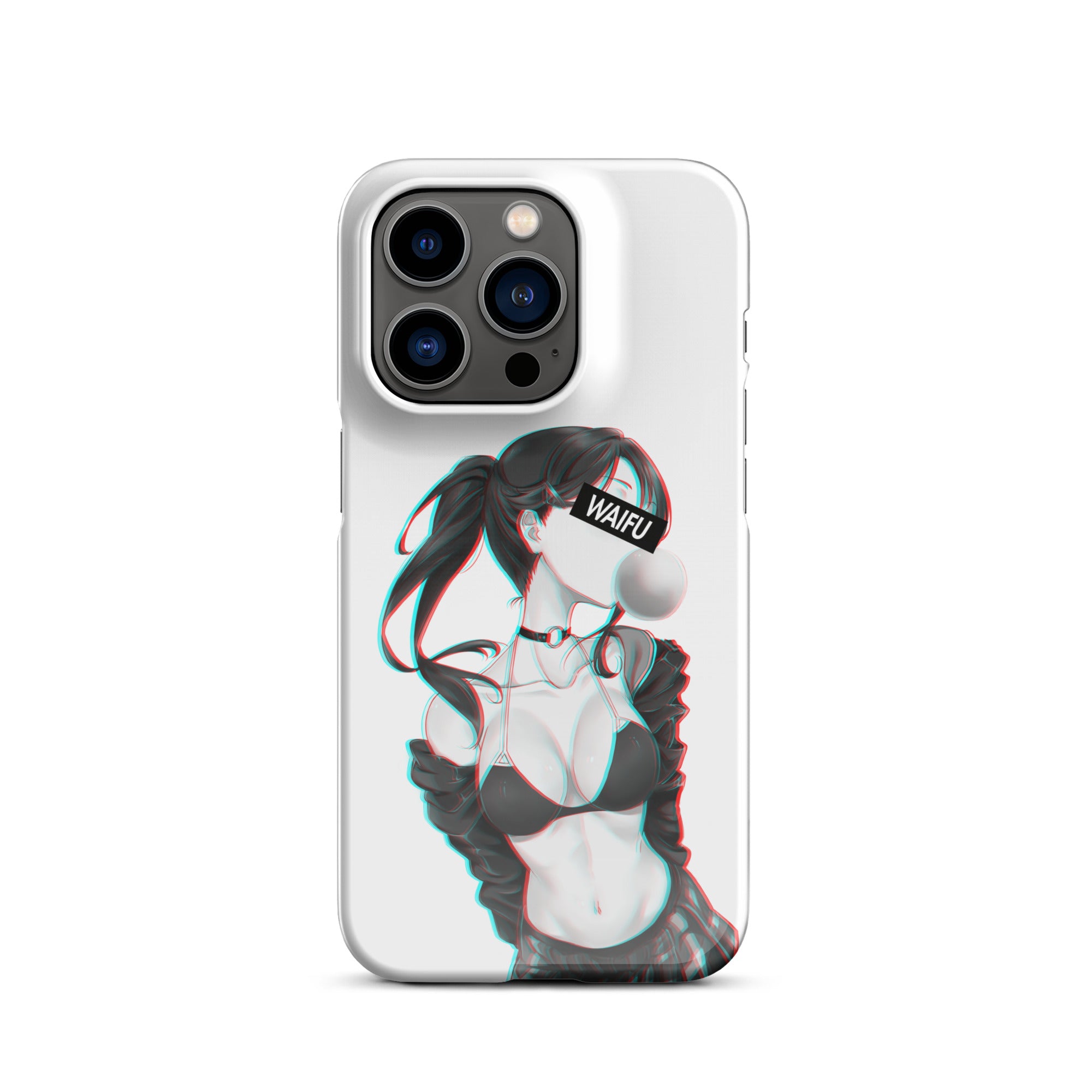 Cute Anime Girl Waifu Material #001 iPhone Premium Case
