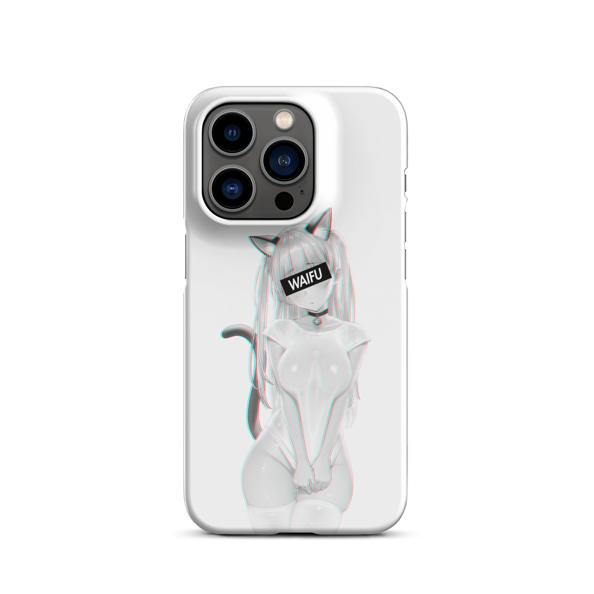 Cute Anime Girl Waifu Material #002 iPhone Premium Case
