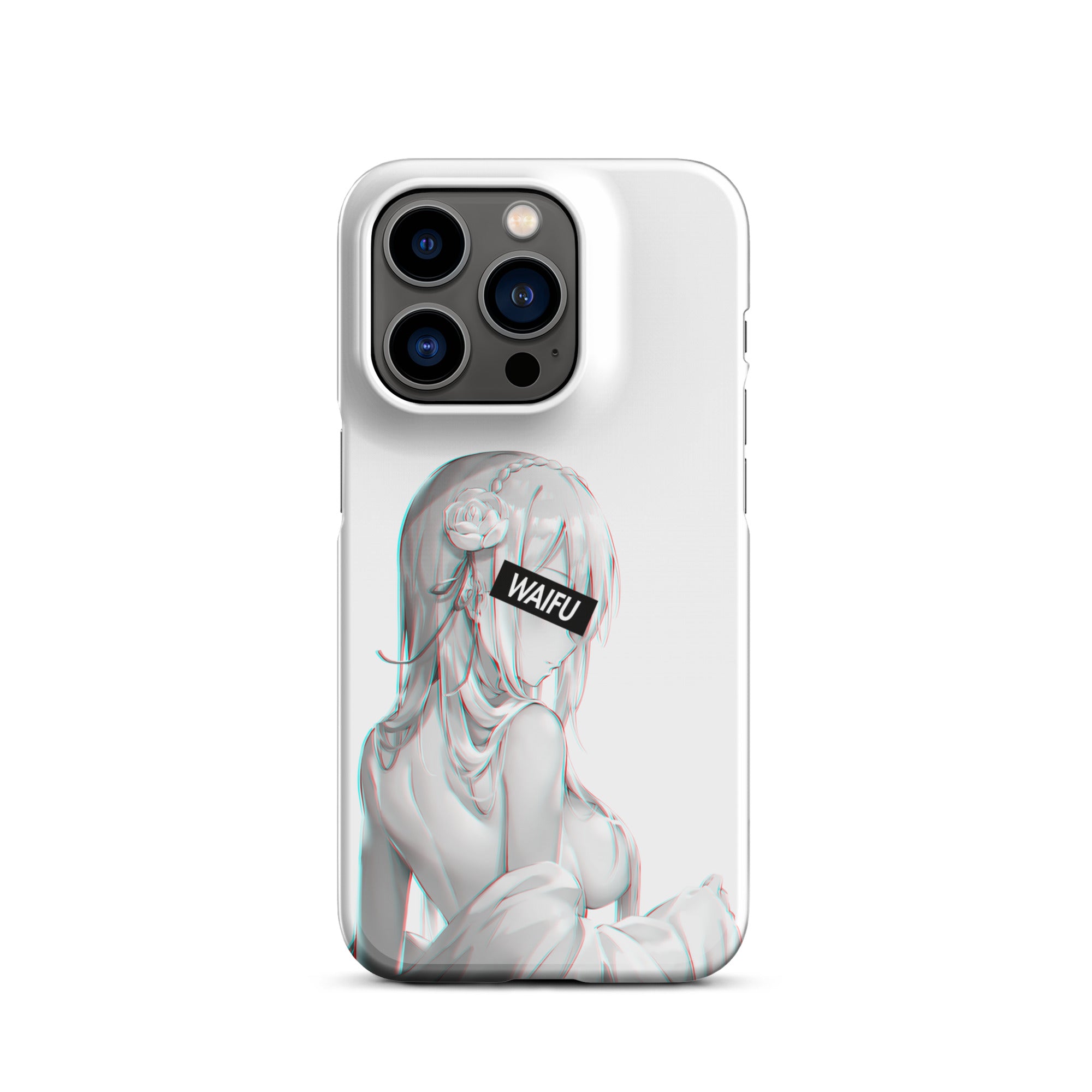 Emilia Waifu Material #001 iPhone Premium Case