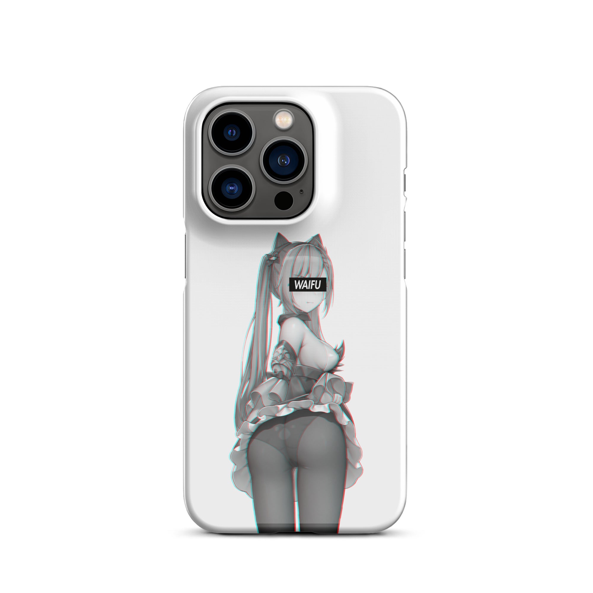 Keqing Waifu Material #001 iPhone Premium Case