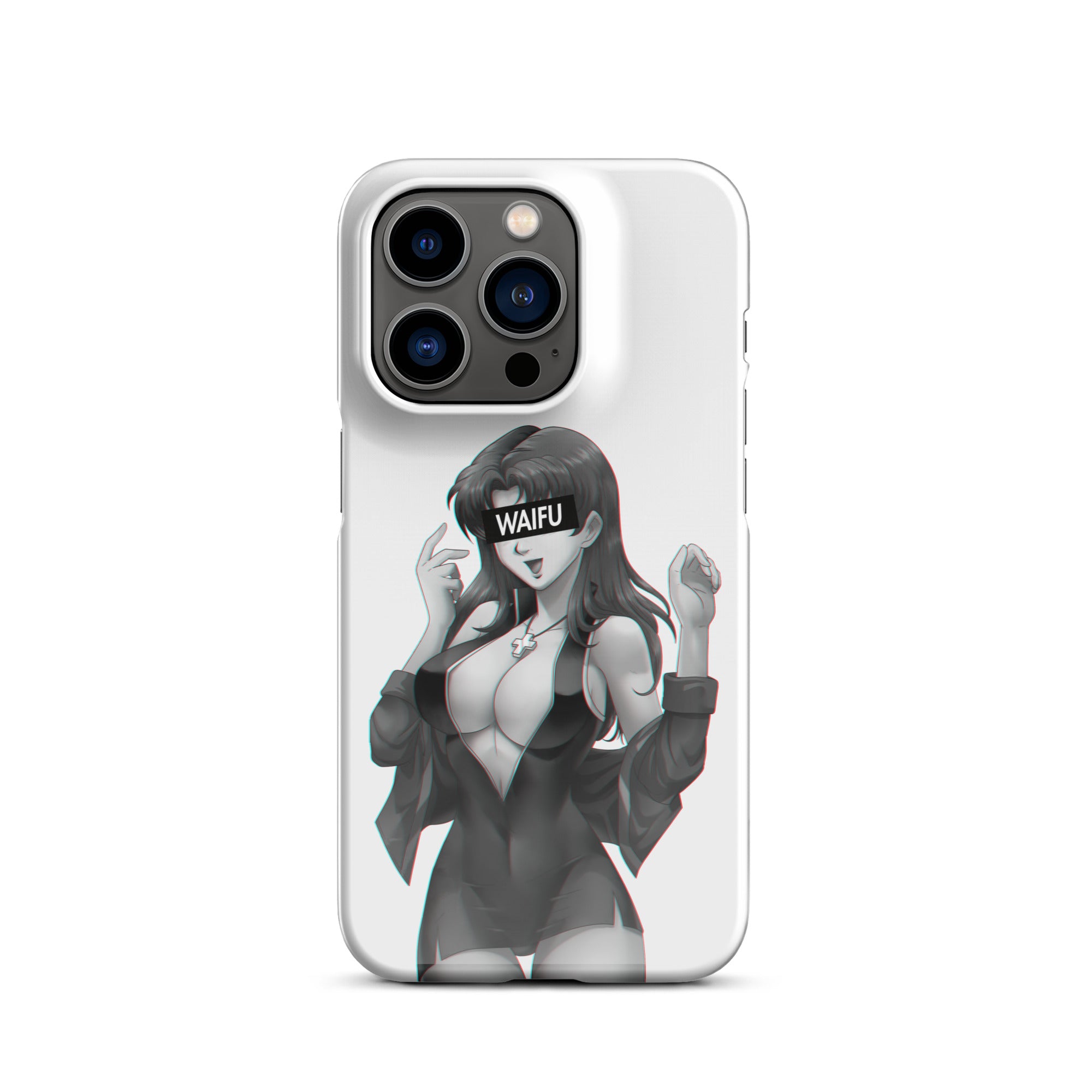 Misato Waifu Material #001 iPhone Premium Case