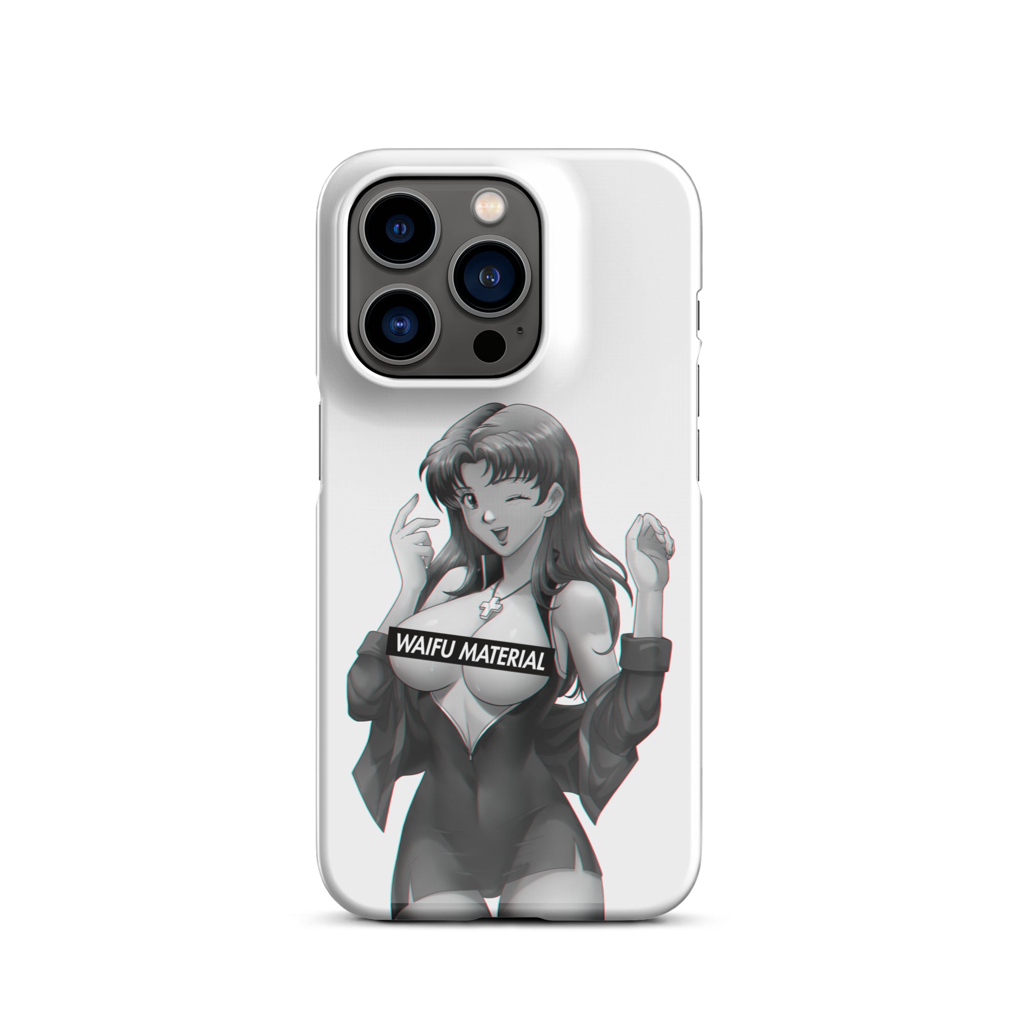 Misato Waifu Material #002 iPhone Premium Case