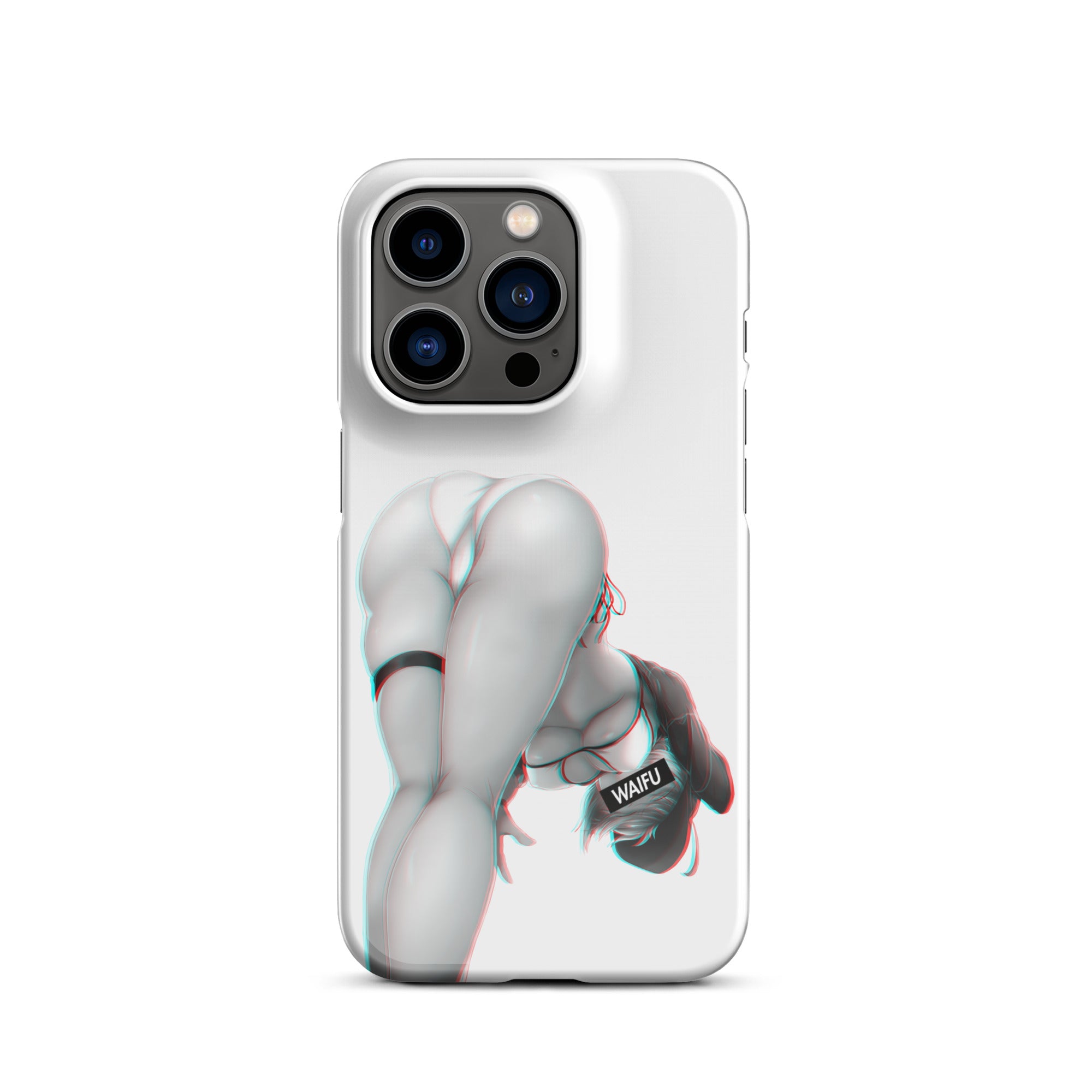 Mysterious Heroine Waifu Material #001 iPhone Premium Case