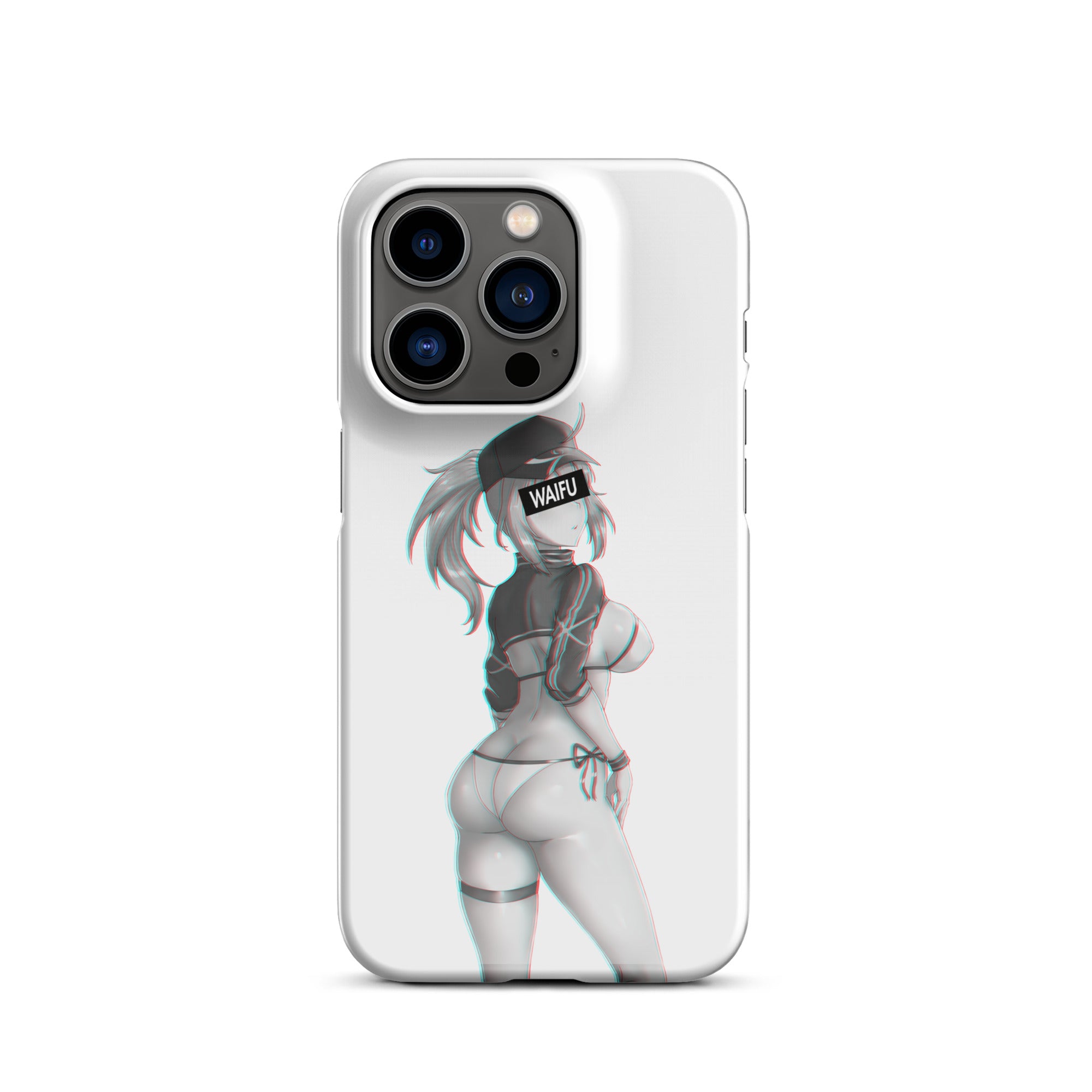 Mysterious Heroine Waifu Material #002 iPhone Premium Case
