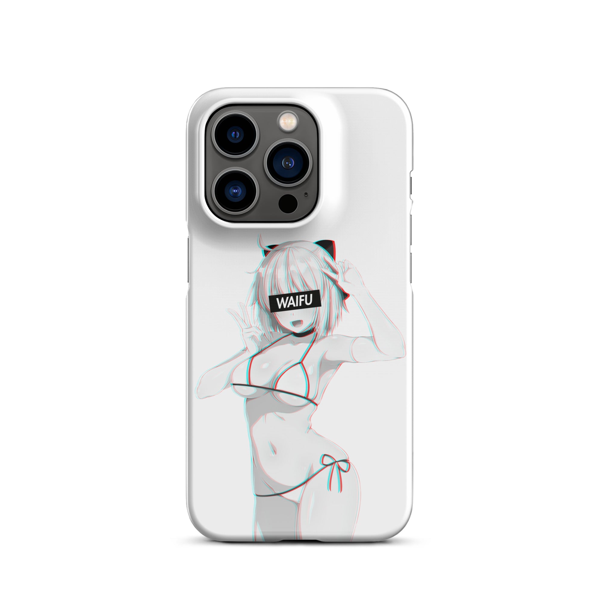 Okita Waifu Material #001 iPhone Premium Case