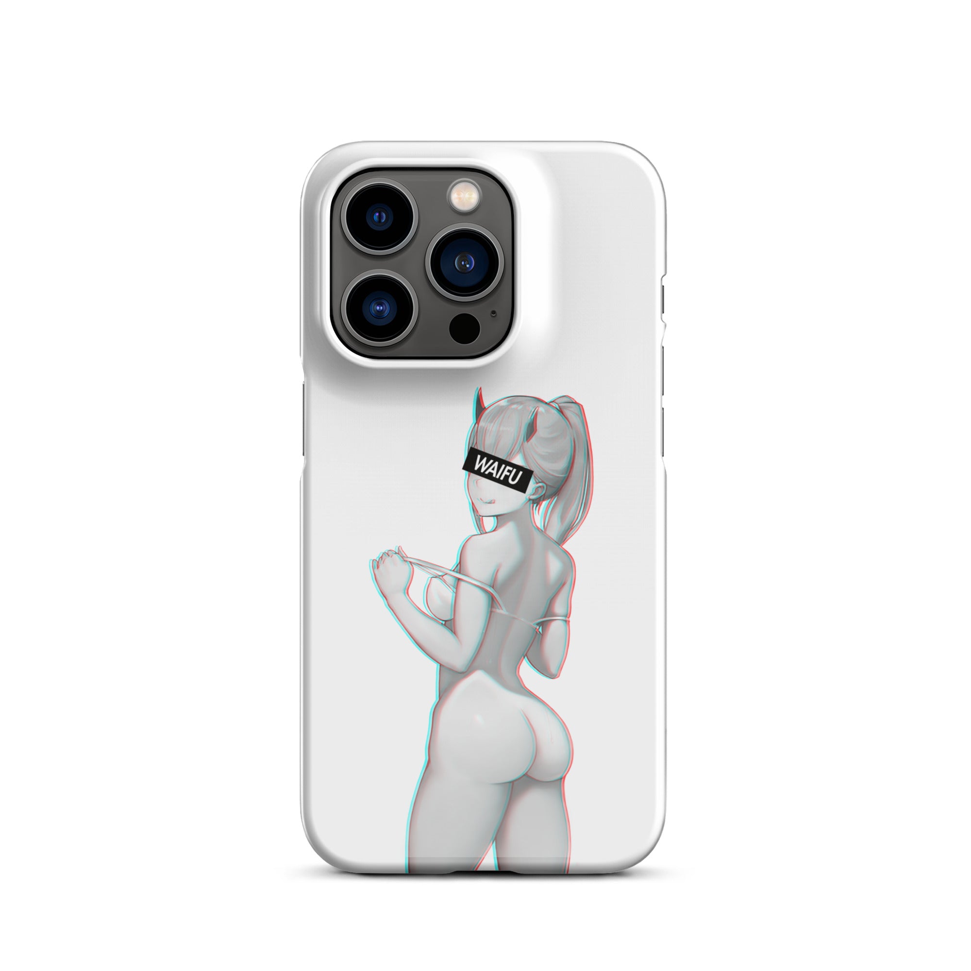 Zero Two Waifu Material #002 iPhone Premium Case