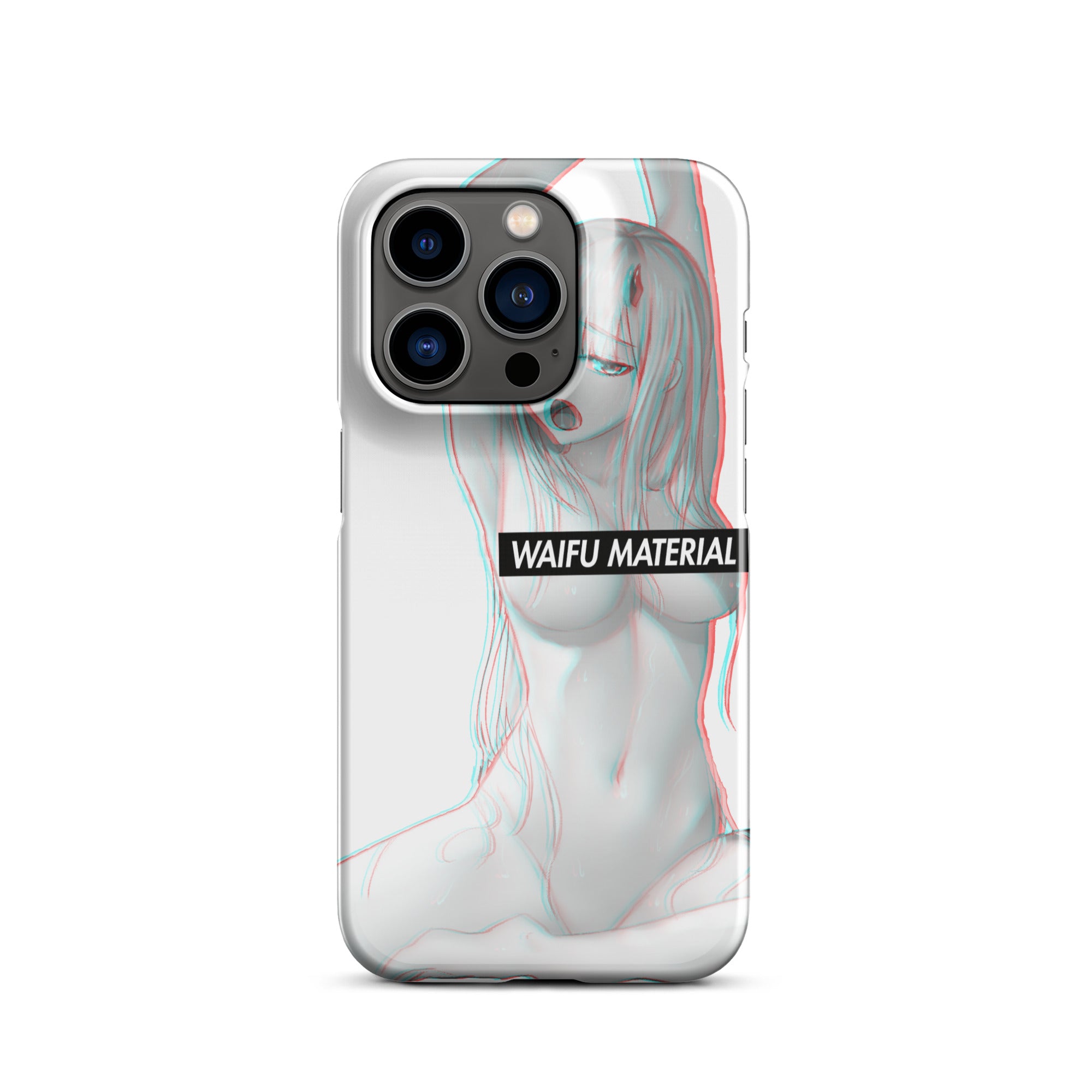 Zero Two Waifu Material #003 iPhone Premium Case