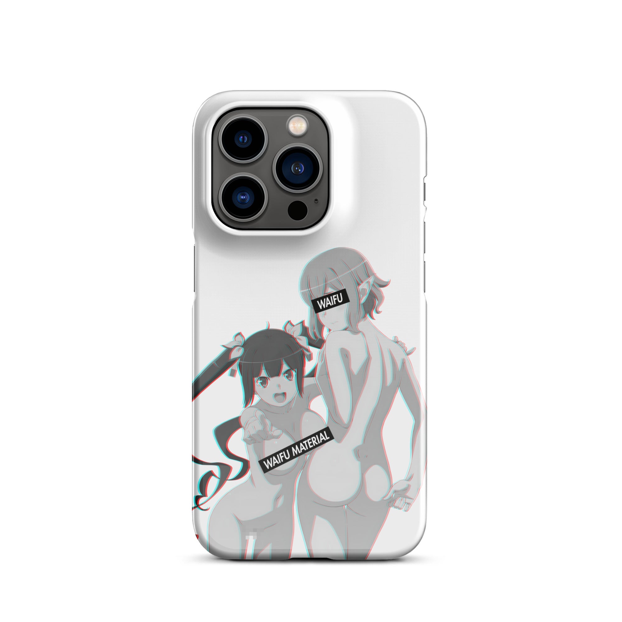 Hestia & Ryuu Waifu Material #001 iPhone Premium Case