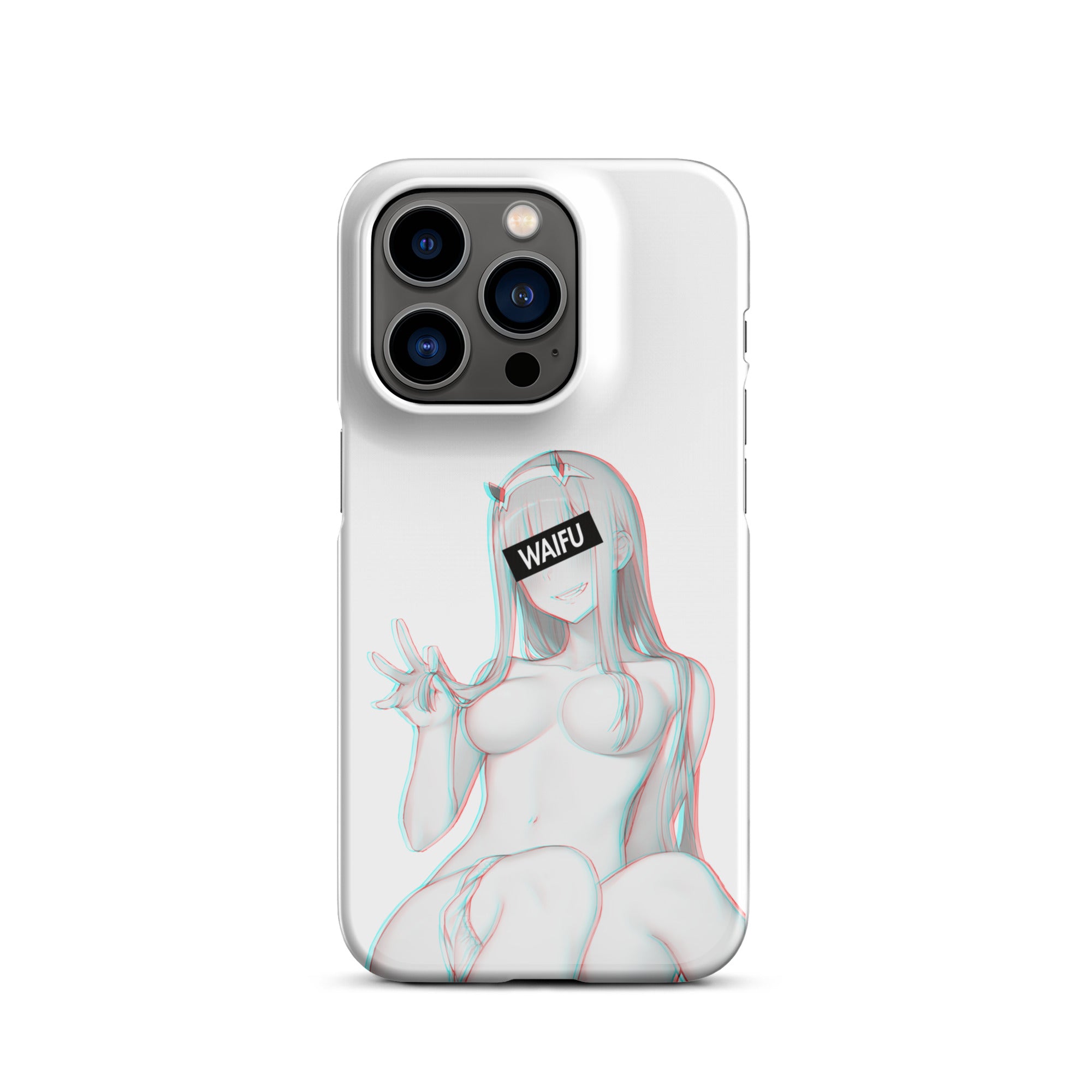 Zero Two Waifu Material #006 iPhone Premium Case