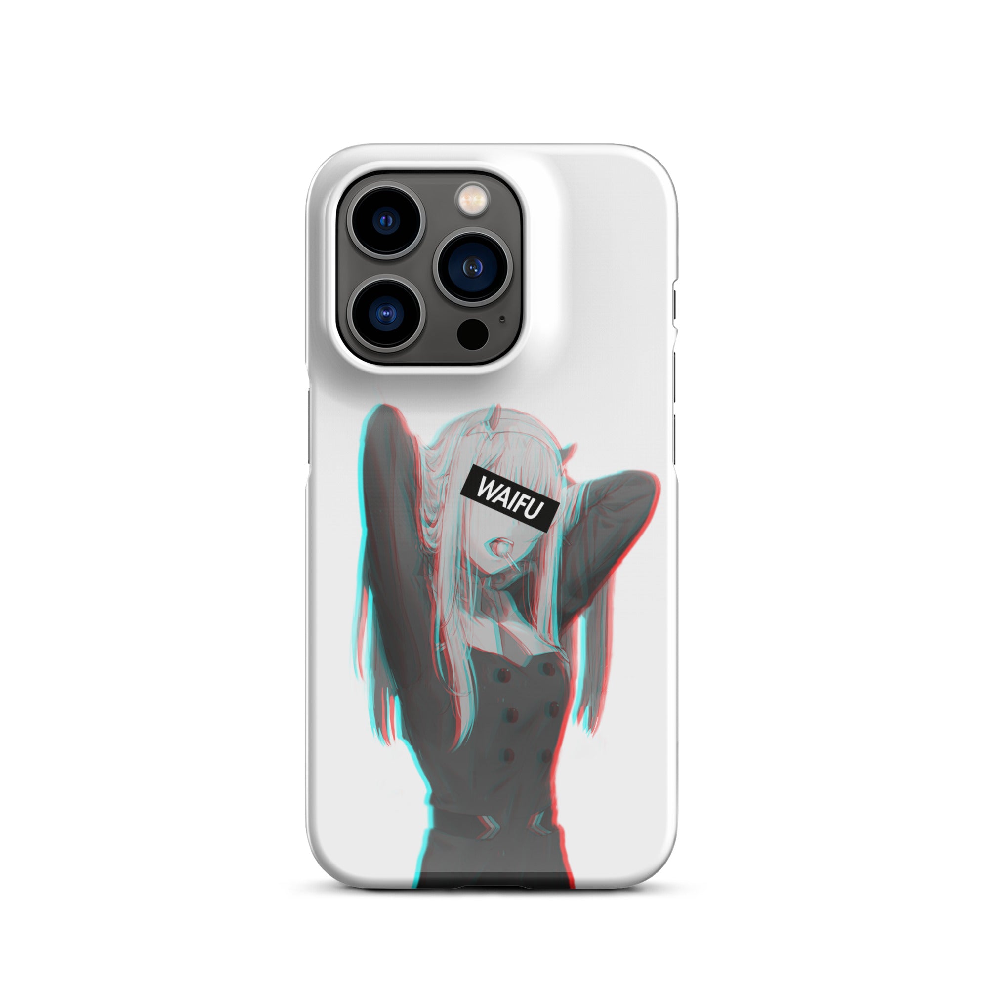 Zero Two Waifu Material #010 iPhone Premium Case