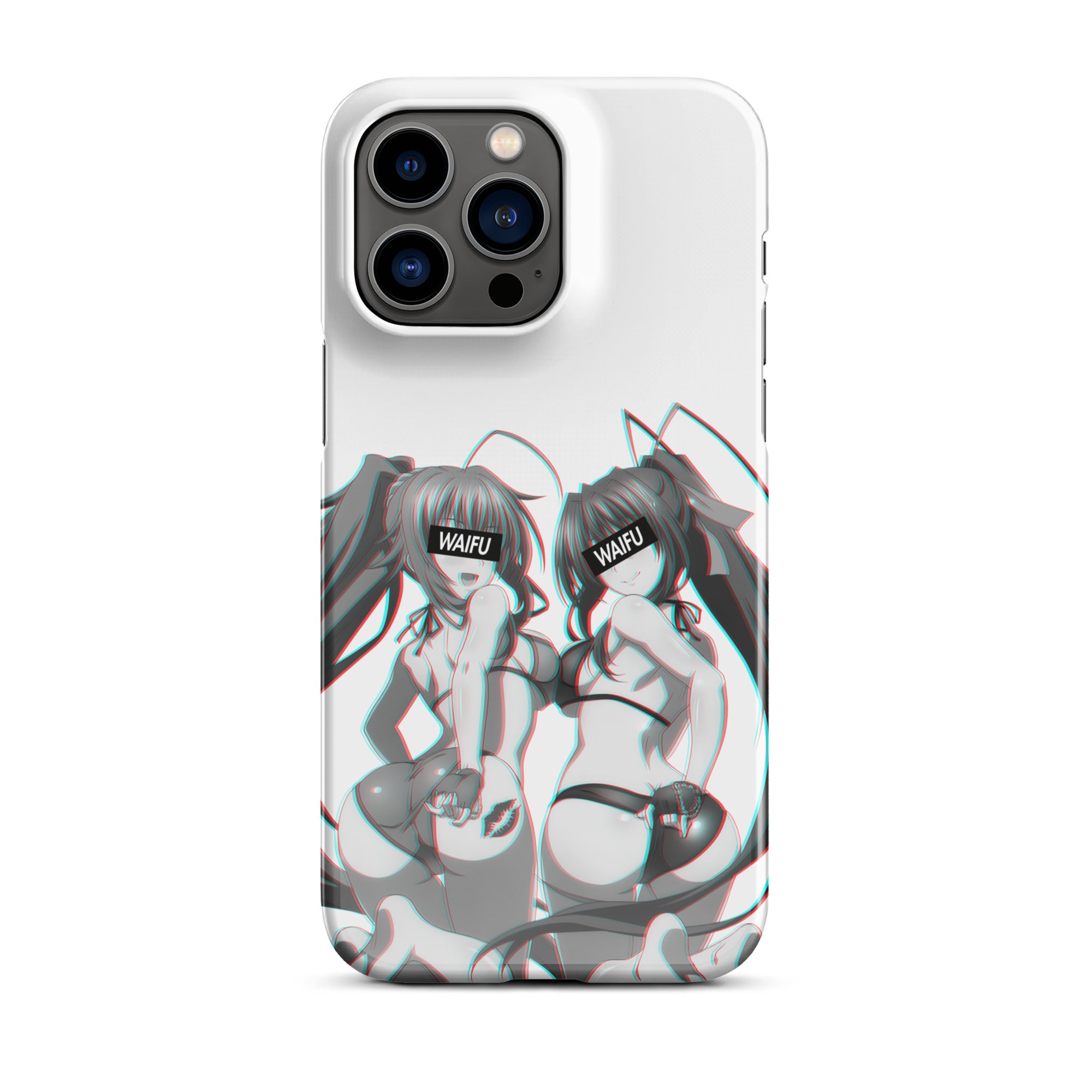 Akeno & Rias Waifu Material #001 iPhone Premium Case